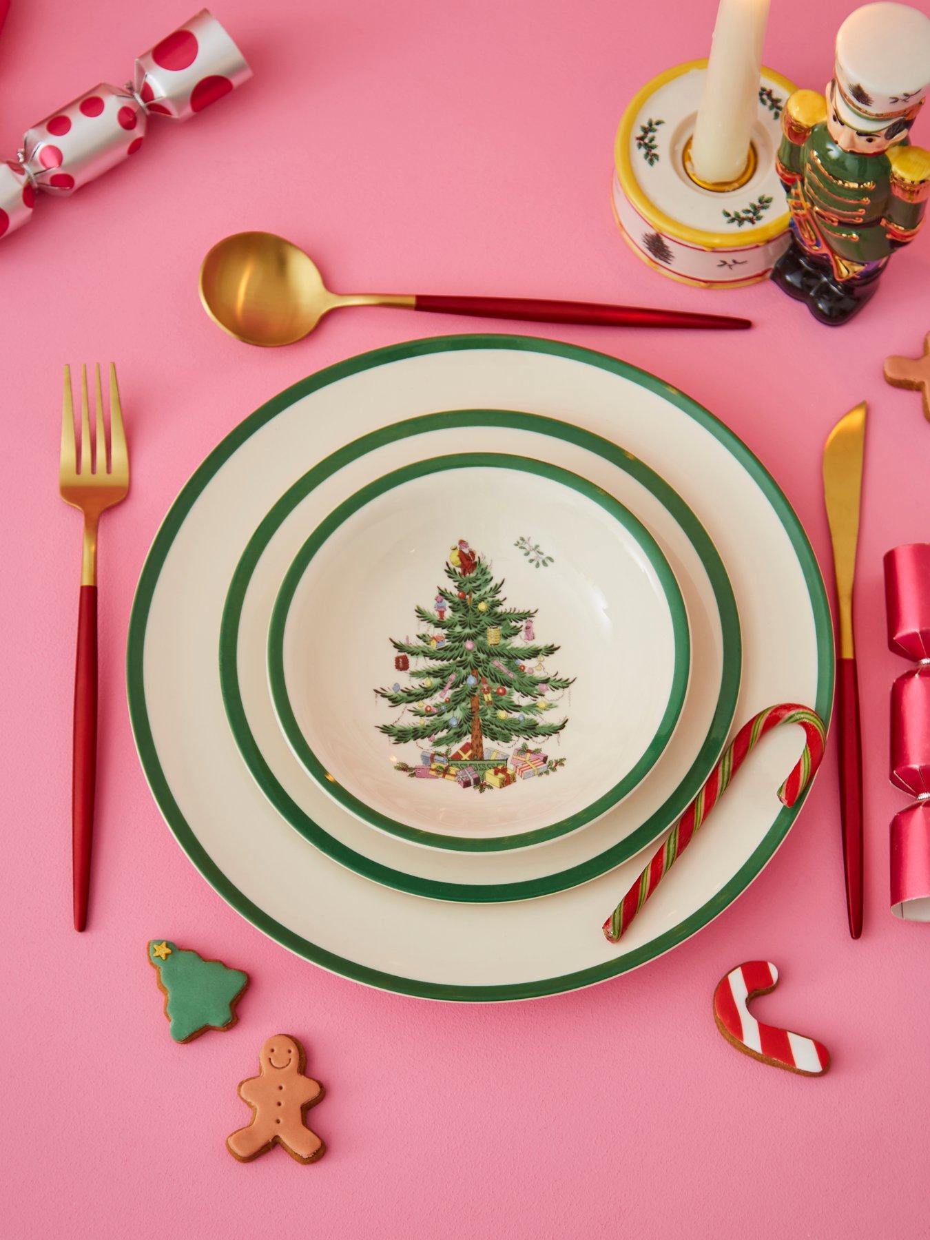  image of spode-christmas-tree-12-piece-dinner-set