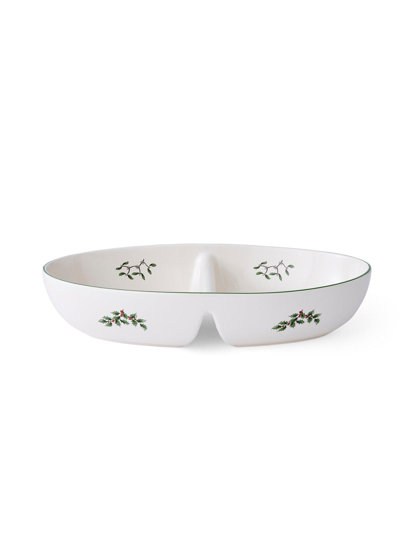 Image 4 of 4 of Spode Christmas Tree Divided Serving Platter