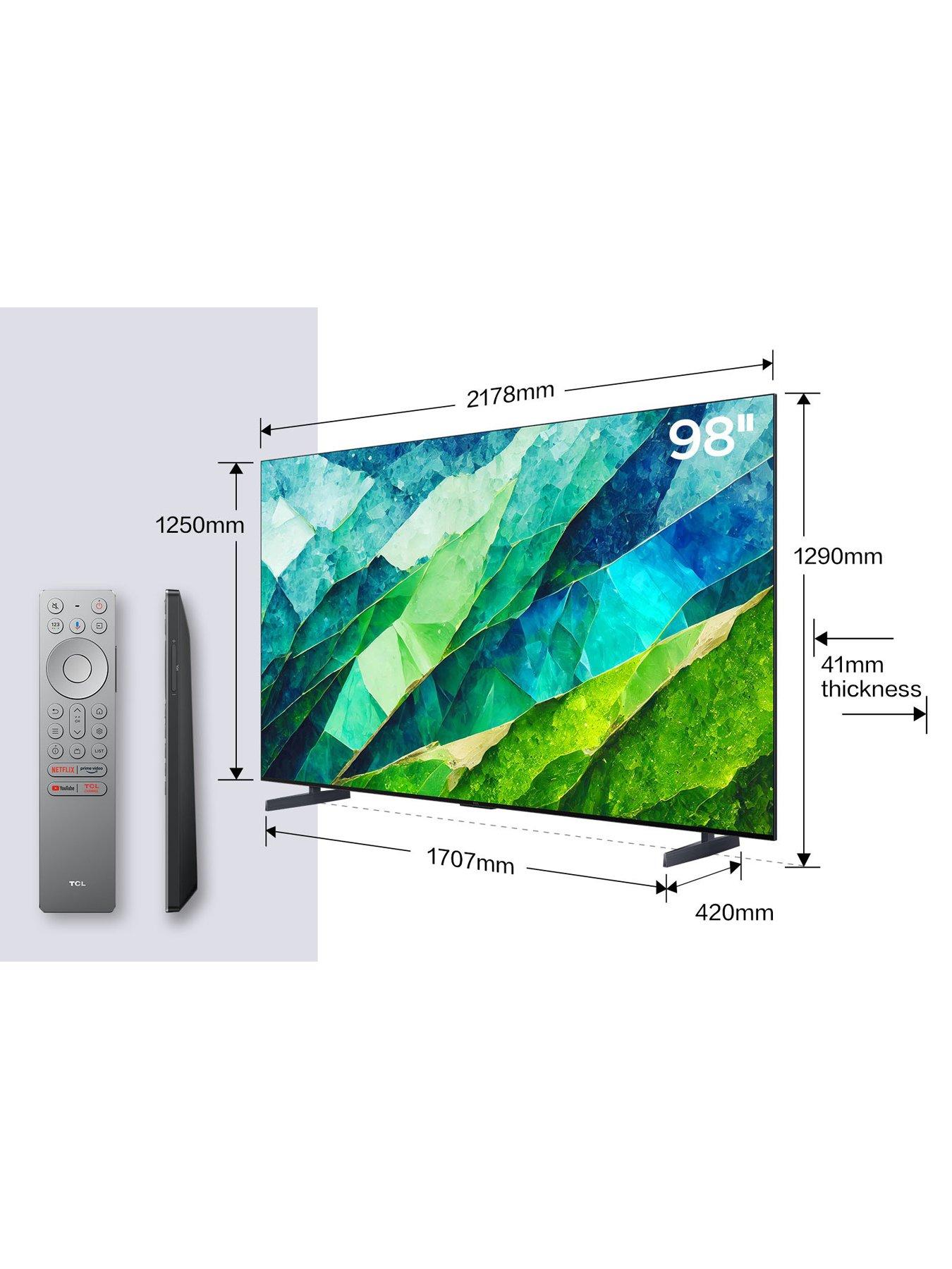  image of tcl-98c855k-98-inch-4k-hdrnbsp144hz-qd-mini-led-tv-with-google-tv-and-game-master-pro-30