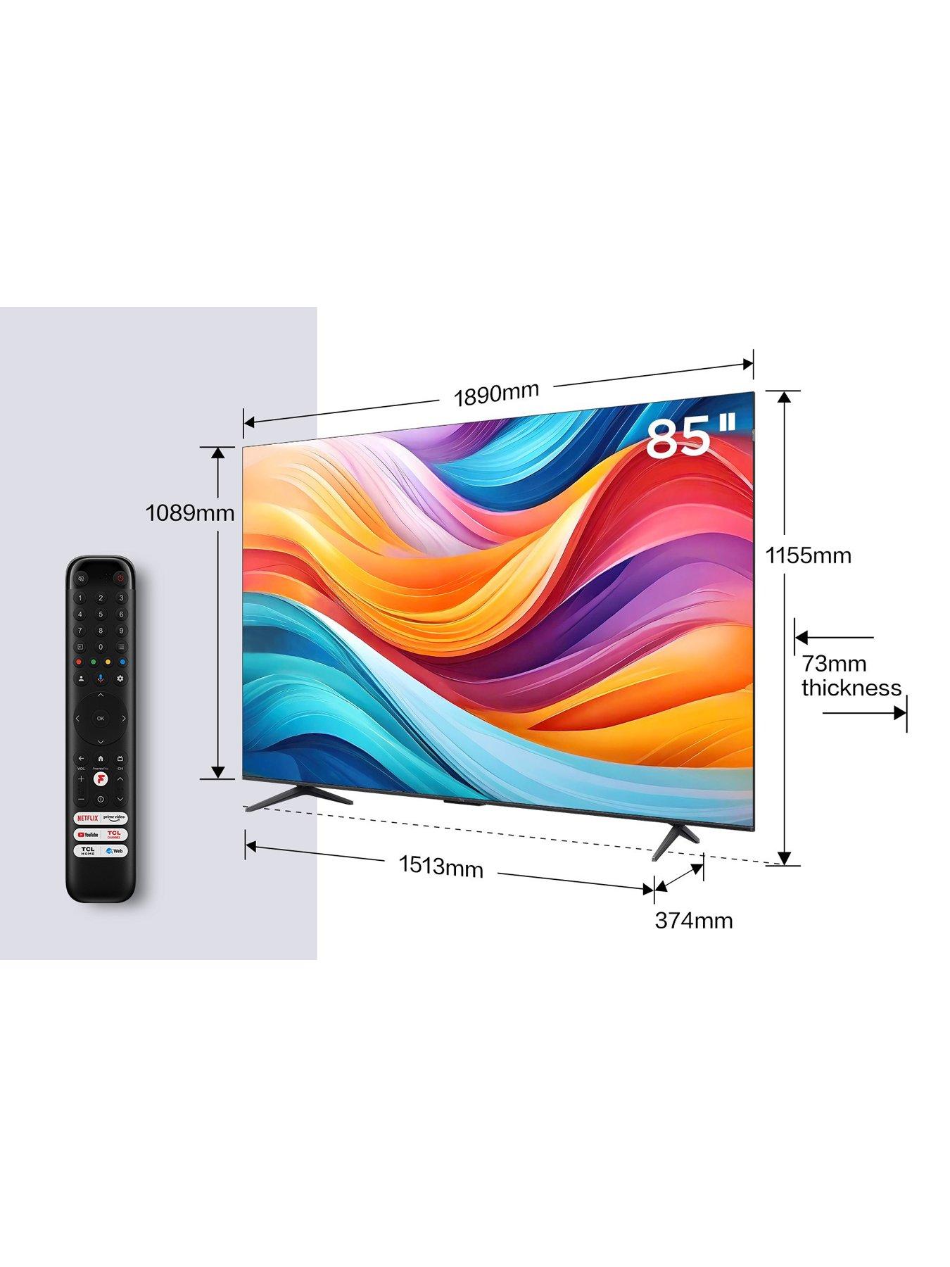  image of tcl-85c655k-85-inch-ultra-hd-hdr-dolby-vision-qled-4k-google-tv-with-dolby-atmos