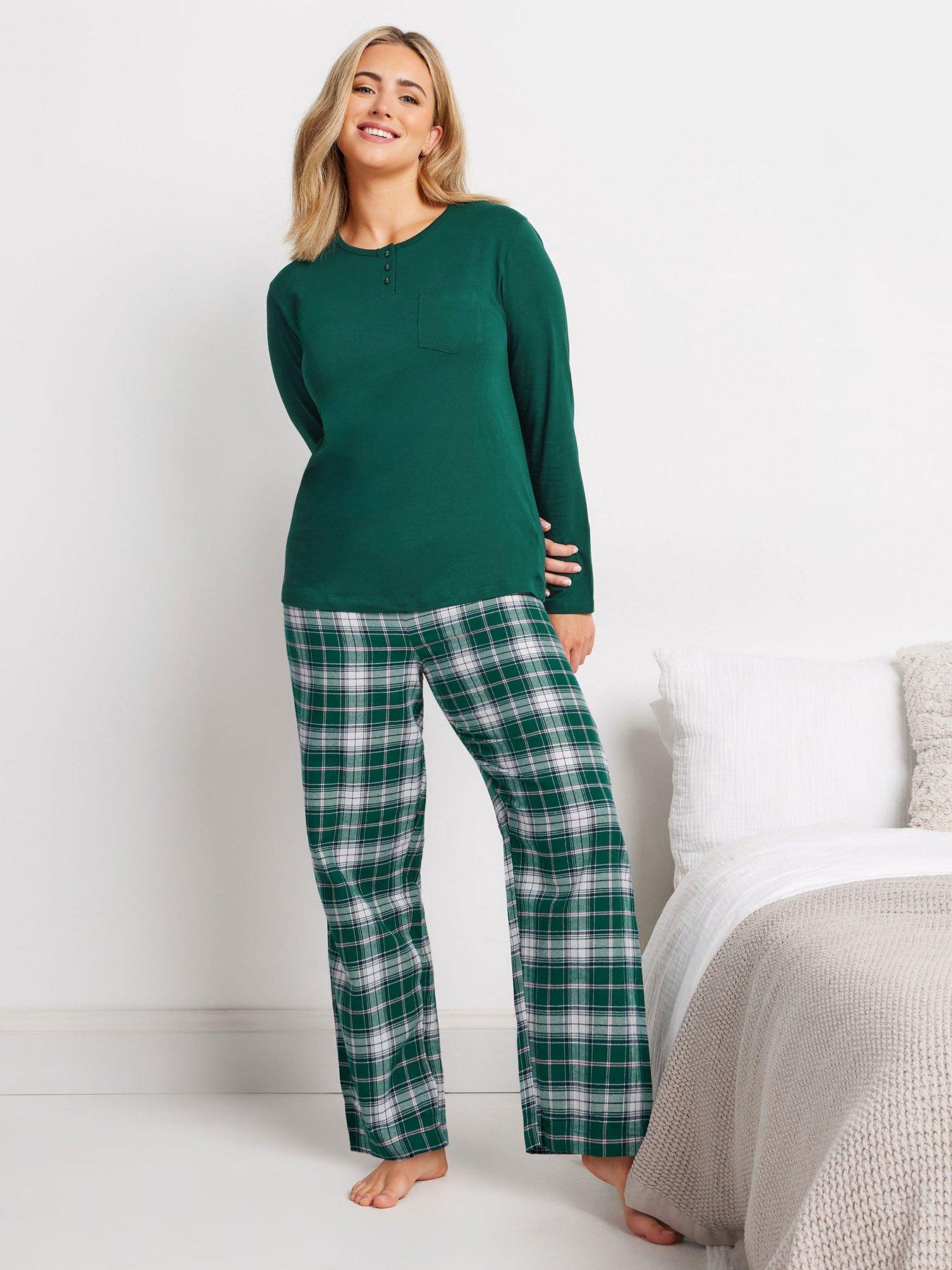 mco-jersey-woven-pj-set-green