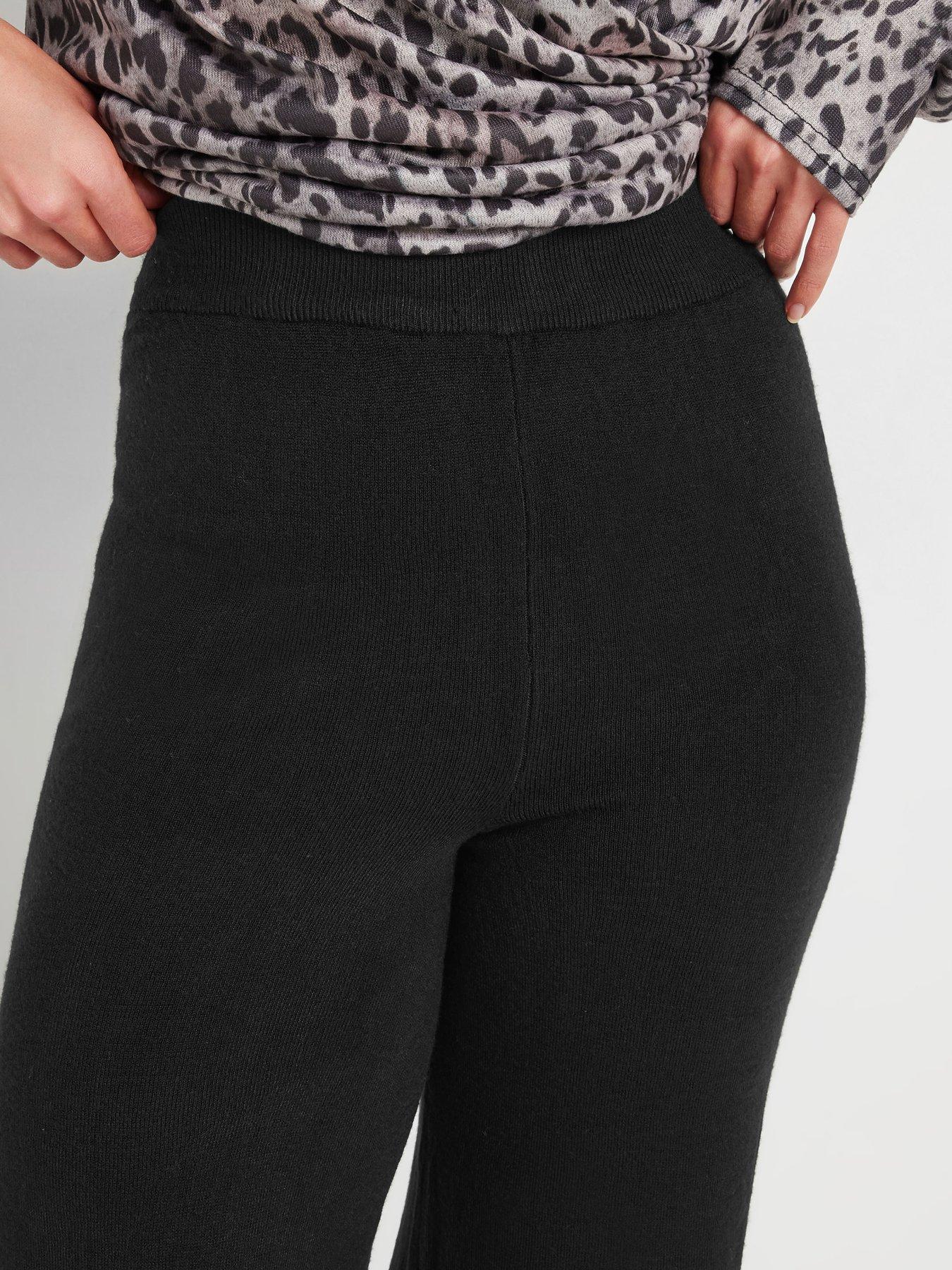  image of long-tall-sally-tall-wide-leg-trousers-black