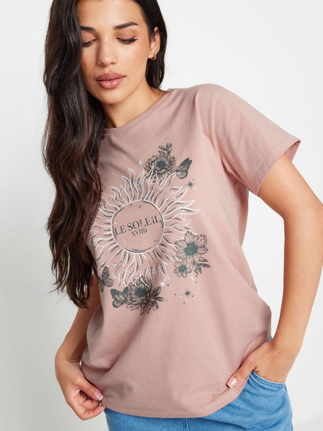  image of pixiegirl-petite-le-soleil-t-shirt-pink