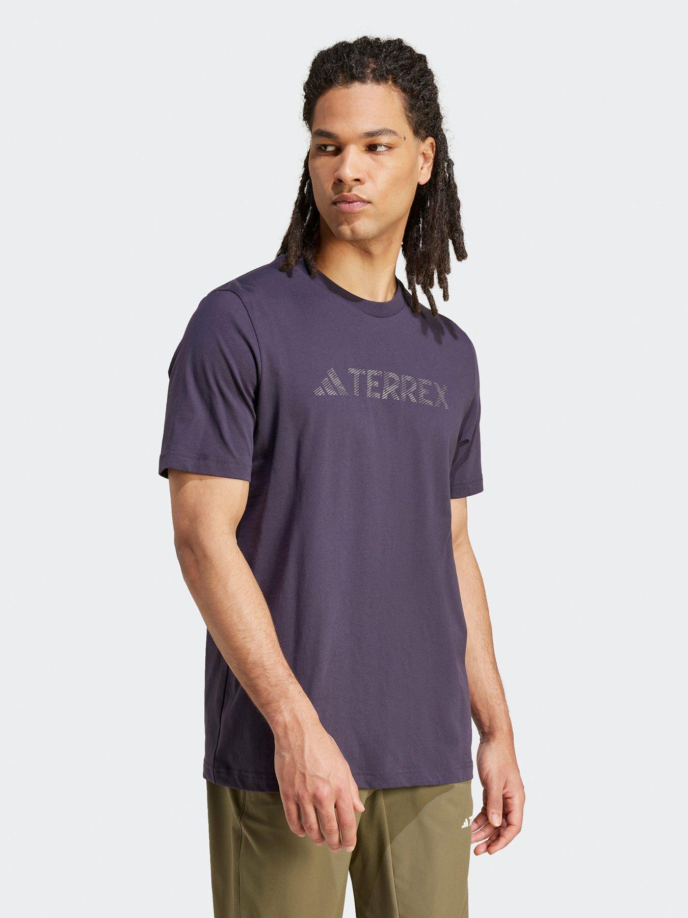 undefined Men's Logo Tee - Dark Brown