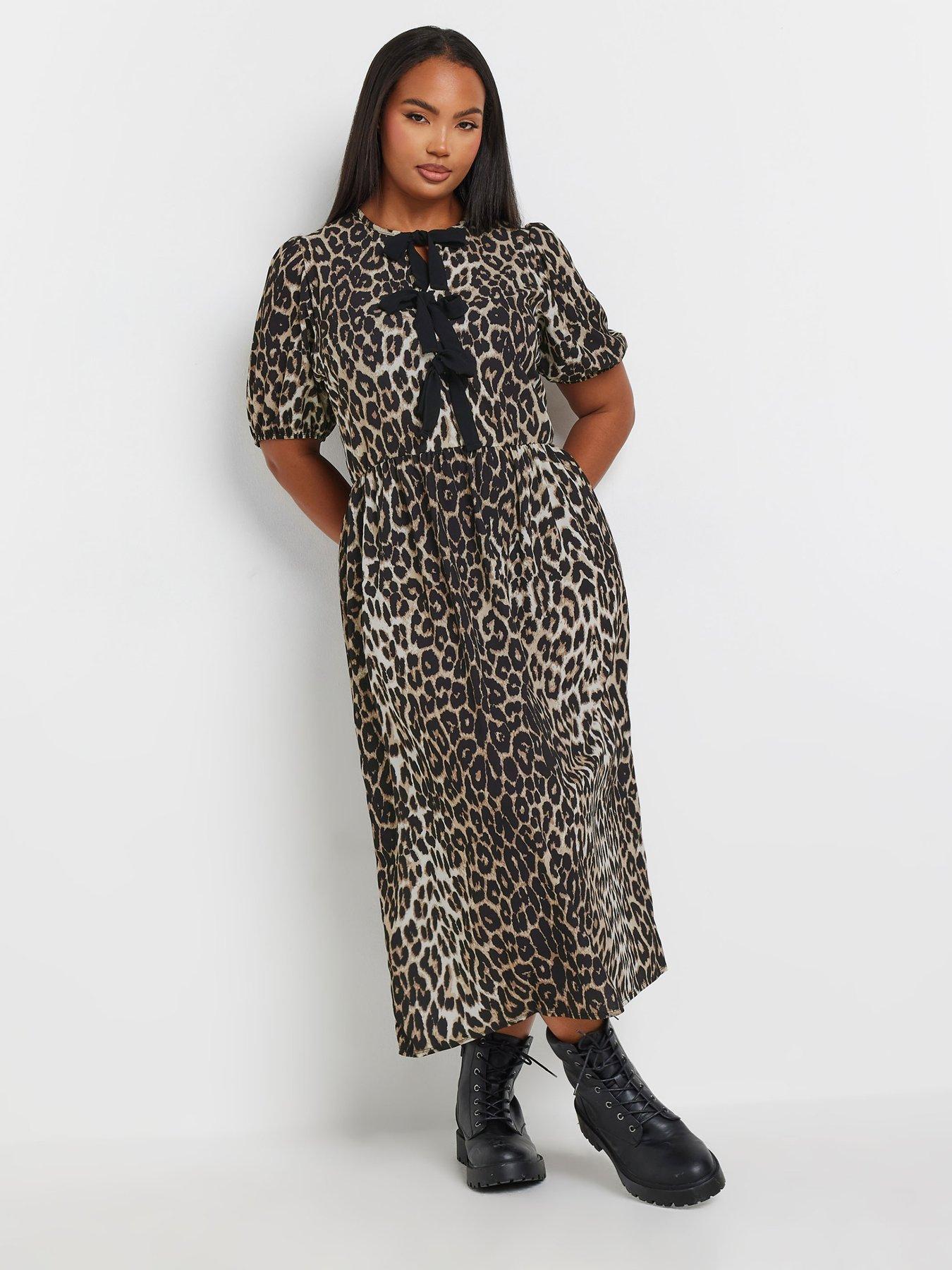 Leopard print dress littlewoods hotsell