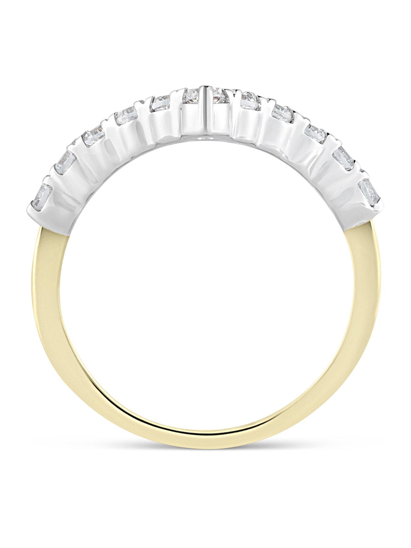 Image 2 of 5 of Love DIAMOND Diamond Clawset Wishbone Ring