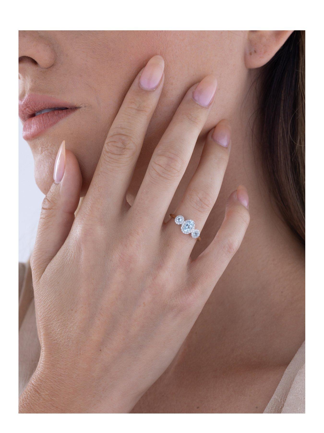 stillFront image of love-diamond-aquamarine-look-sky-blue-topaz-diamond-halo-ring