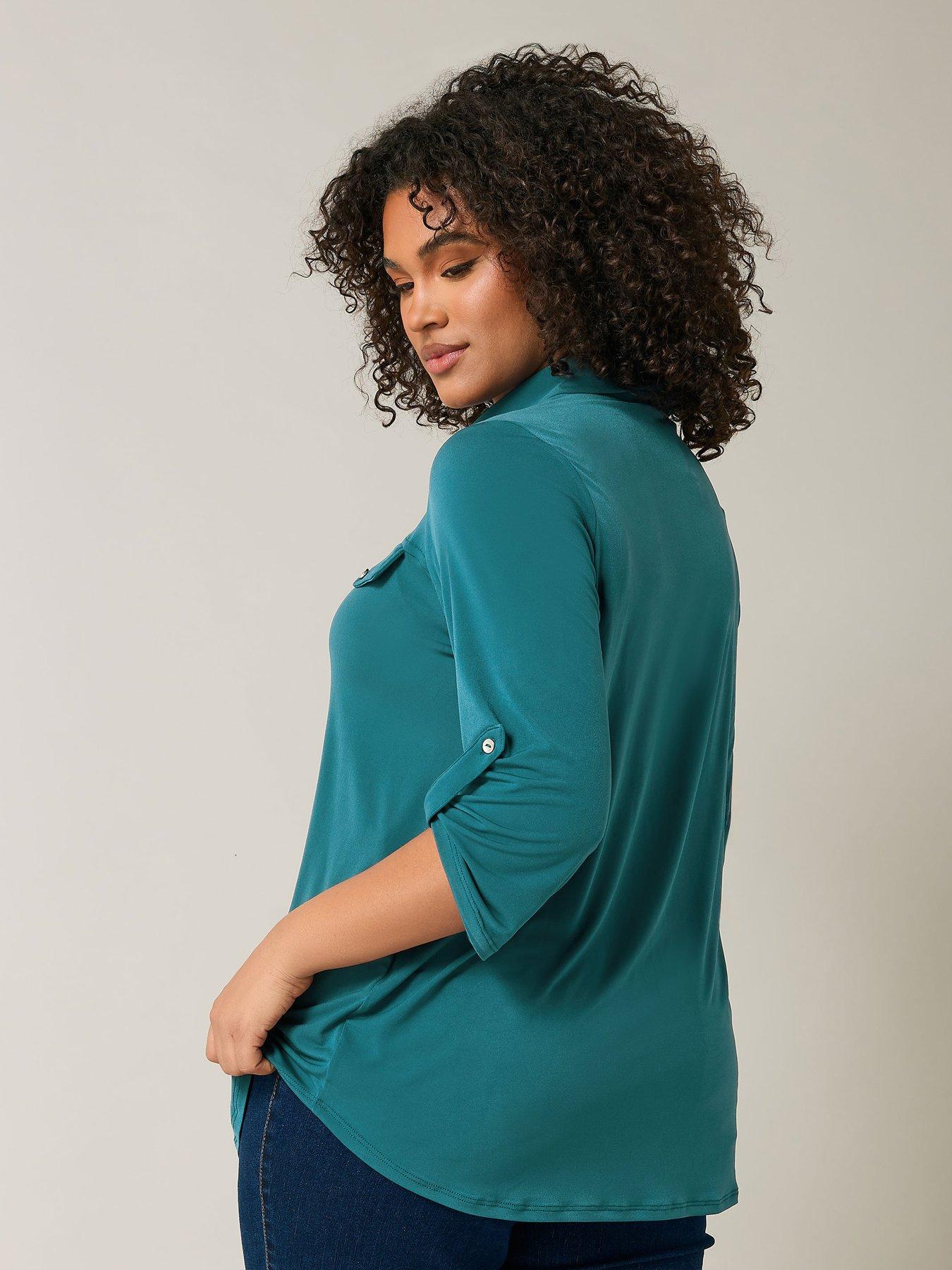  image of evans-utility-shirt-blue
