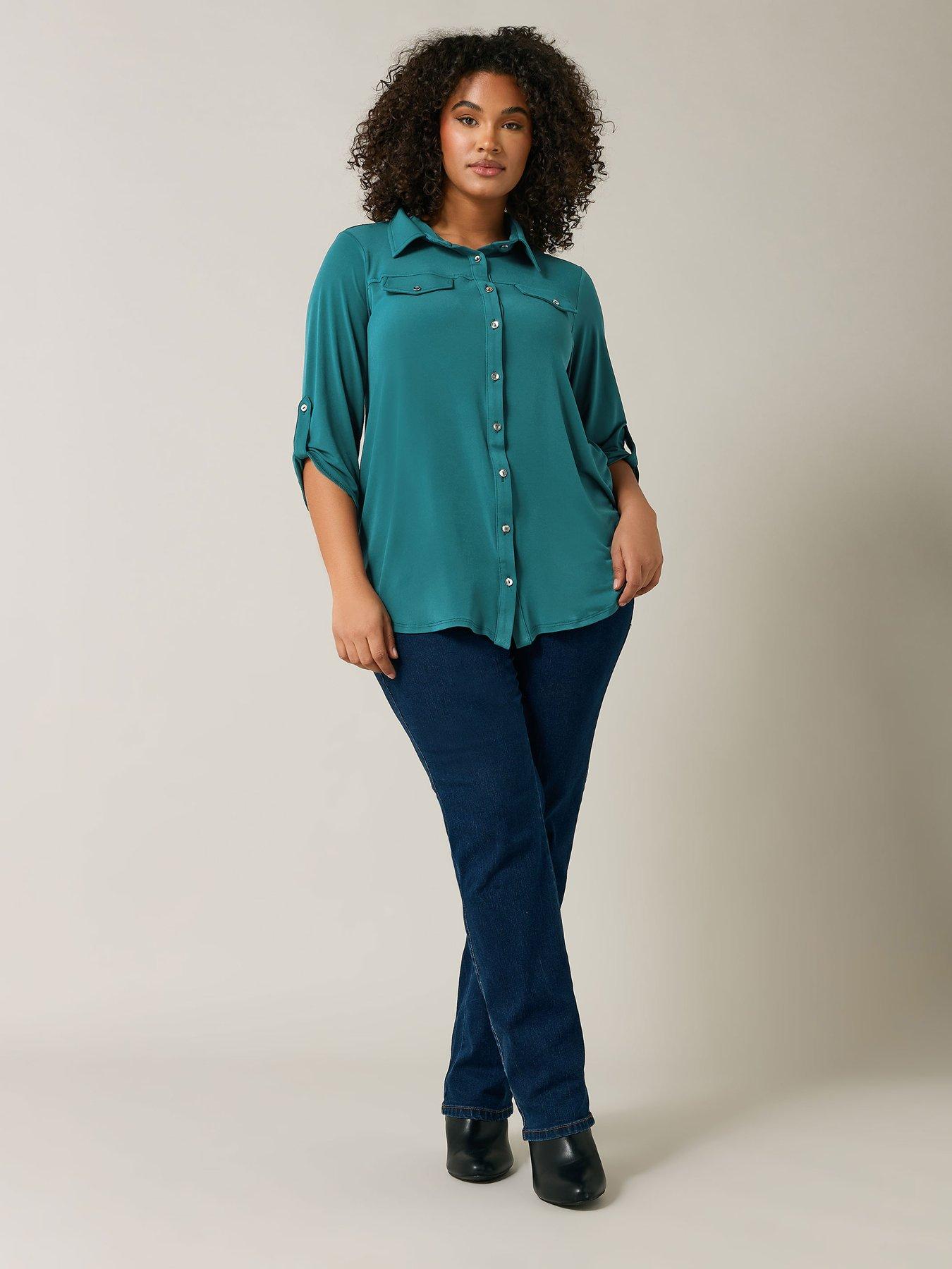  image of evans-utility-shirt-blue