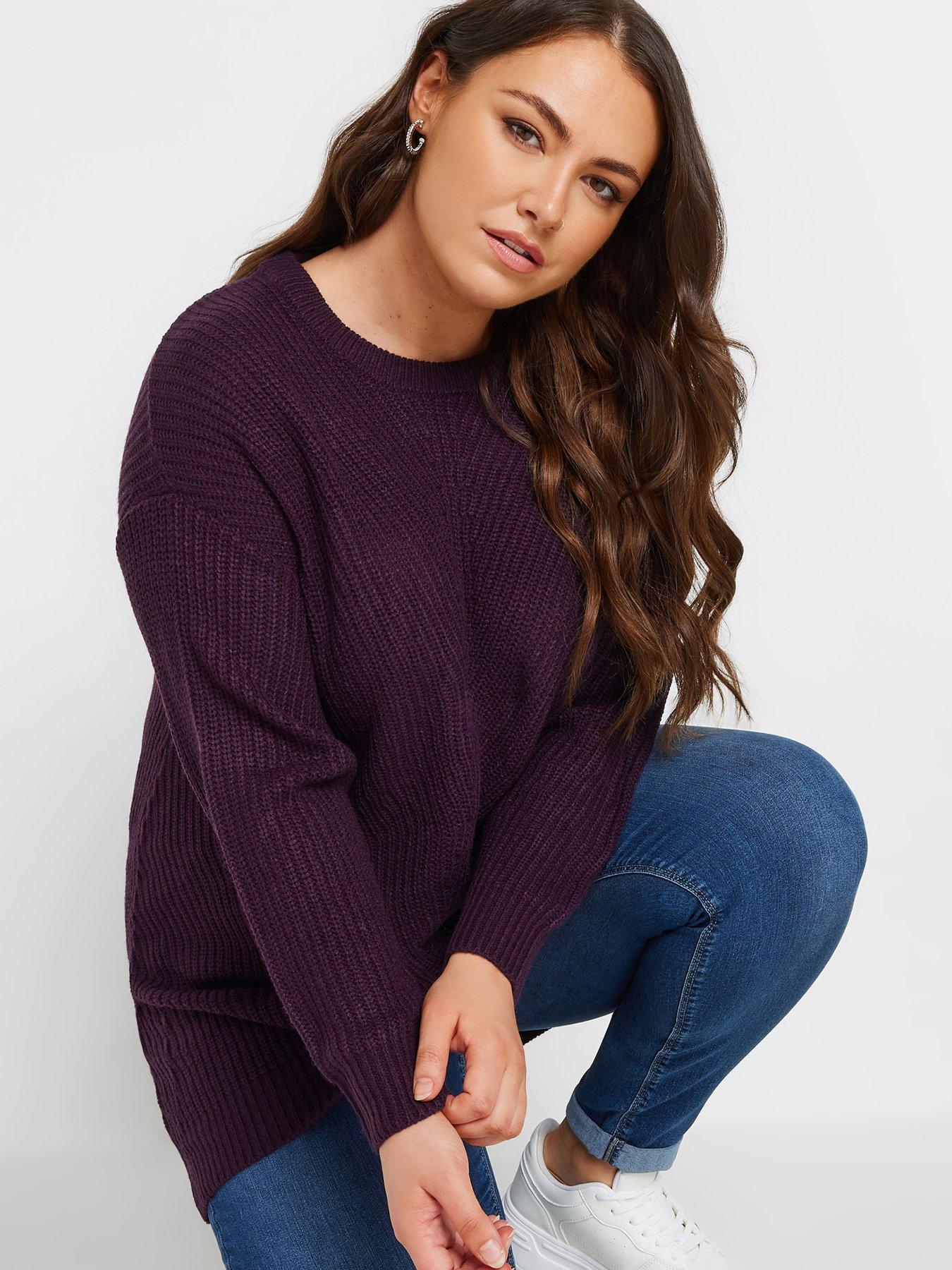 undefined Curve Essential Jumper - Purple