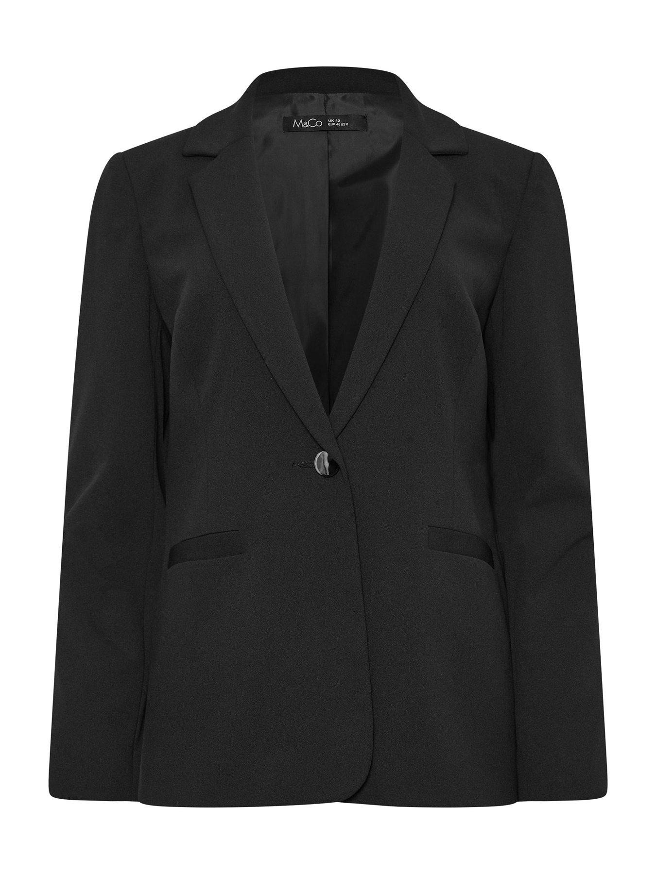  image of mco-tailored-blazer-black