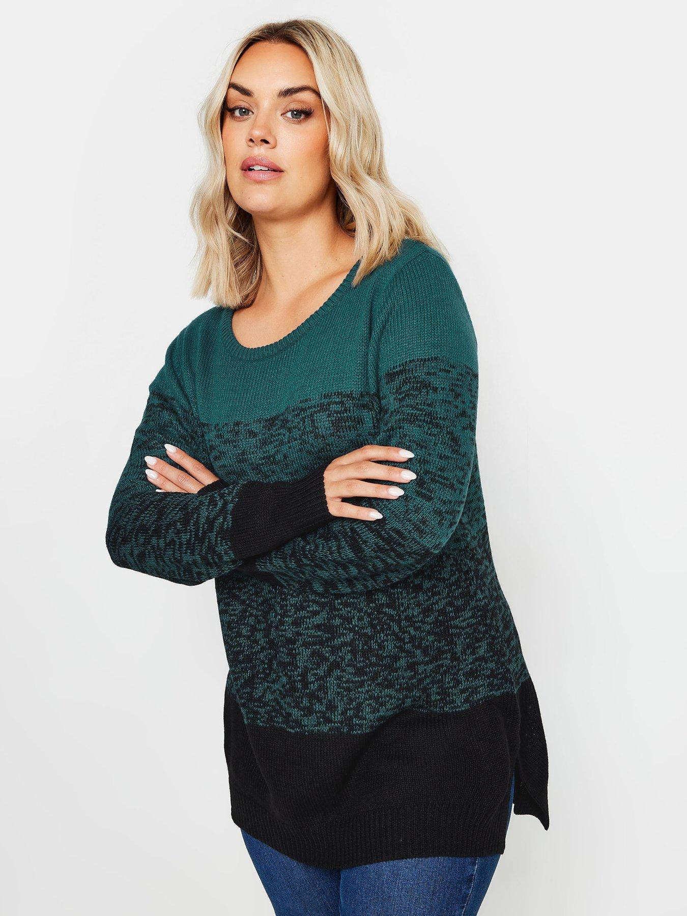 undefined Curve Colourblock Jumper