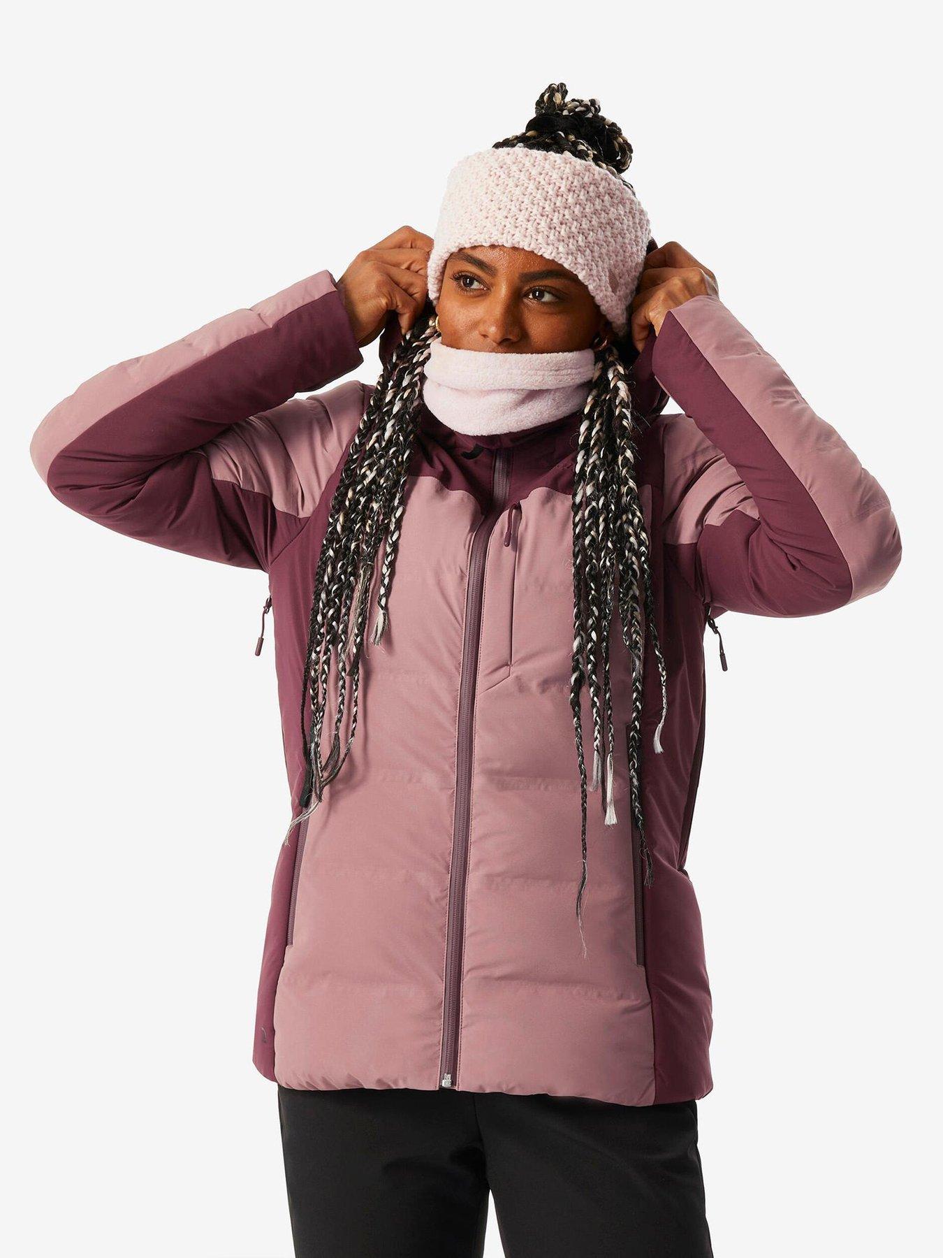 Image 1 of 6 of Decathlon Women's 900 Warm Ski Jacket - Pink