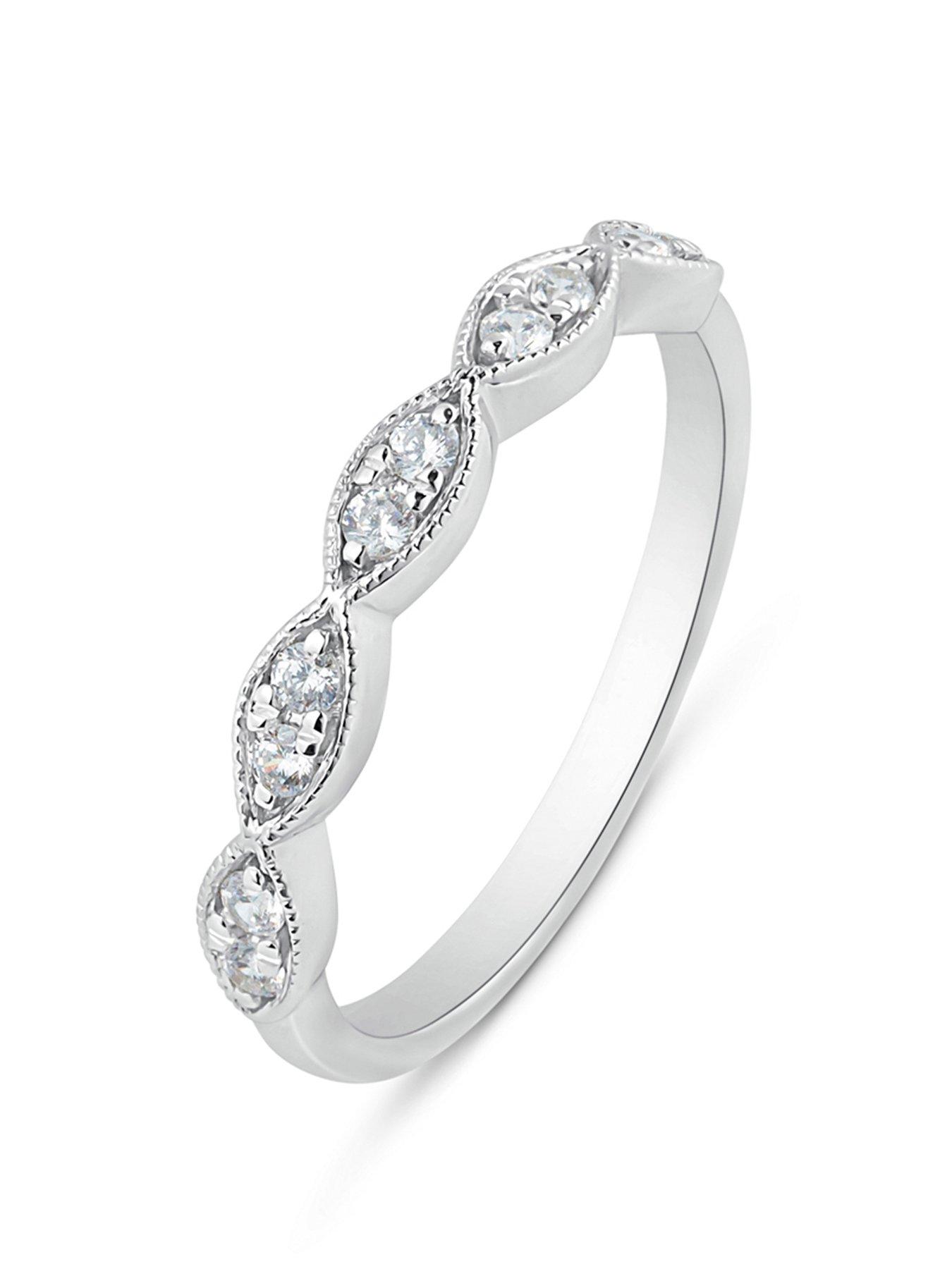 Love DIAMOND 0.15 Carat Diamond Eternity Ring