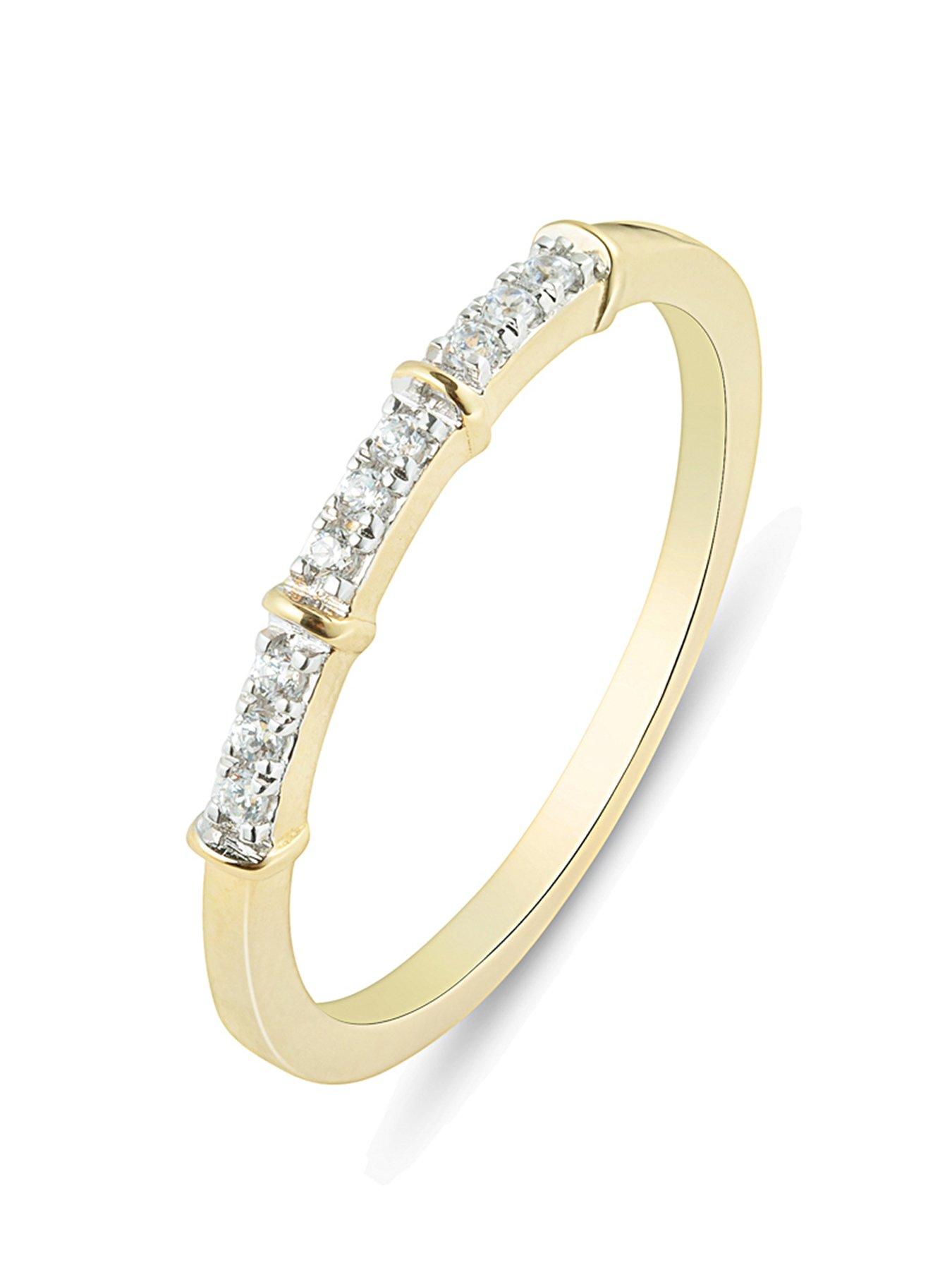 undefined 0.07 Carat Diamond Eternity Ring