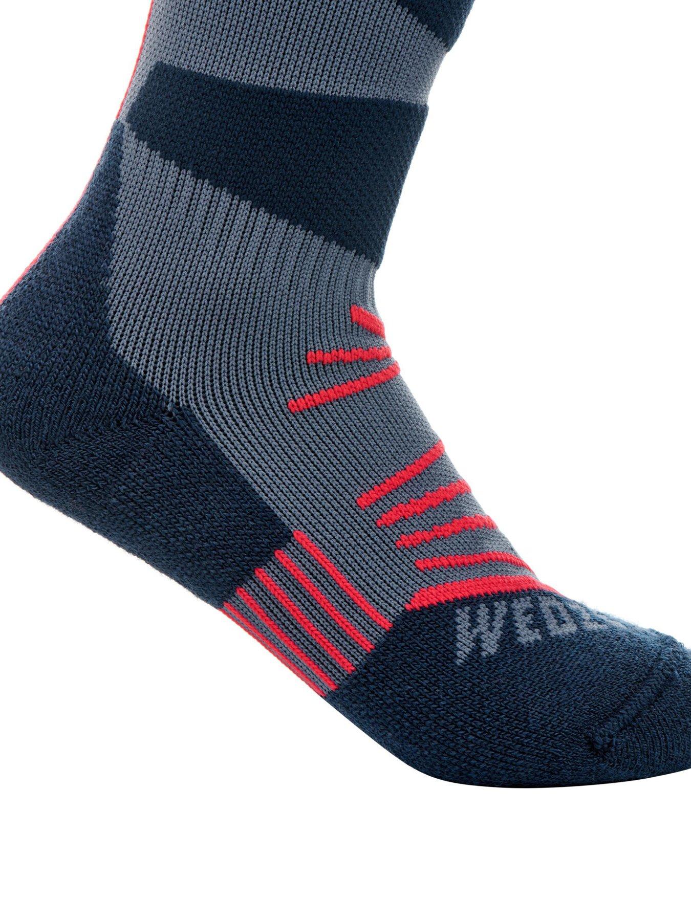 Image 3 of 4 of Decathlon Kids' 500 Ski Socks&nbsp;- Navy Blue