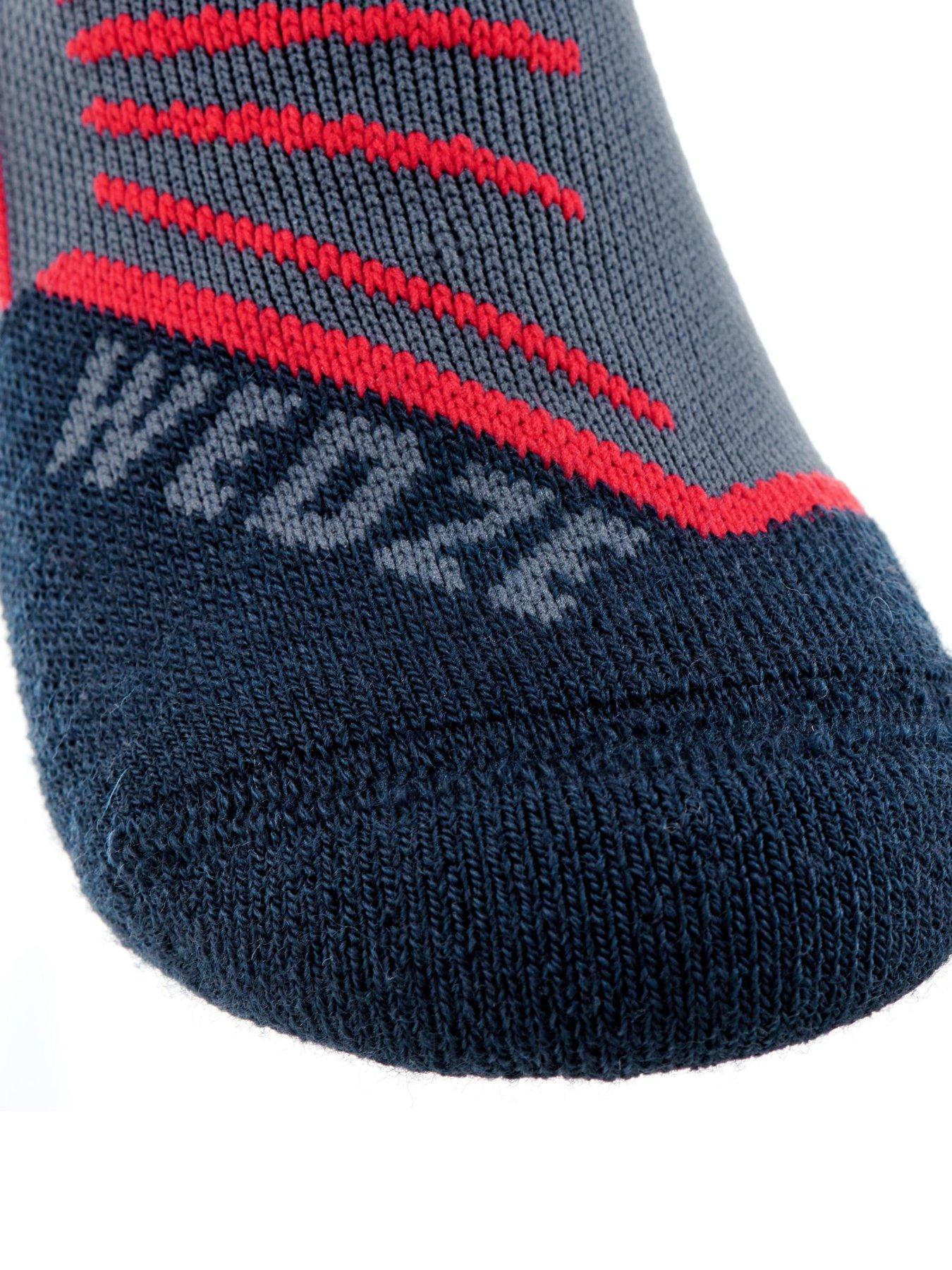 Image 4 of 4 of Decathlon Kids' 500 Ski Socks&nbsp;- Navy Blue