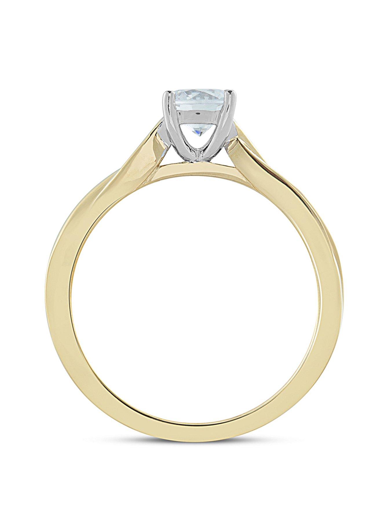  image of love-diamond-diamond-solitaire-ring-with-twisted-shoulders-g-vs-lab-grown