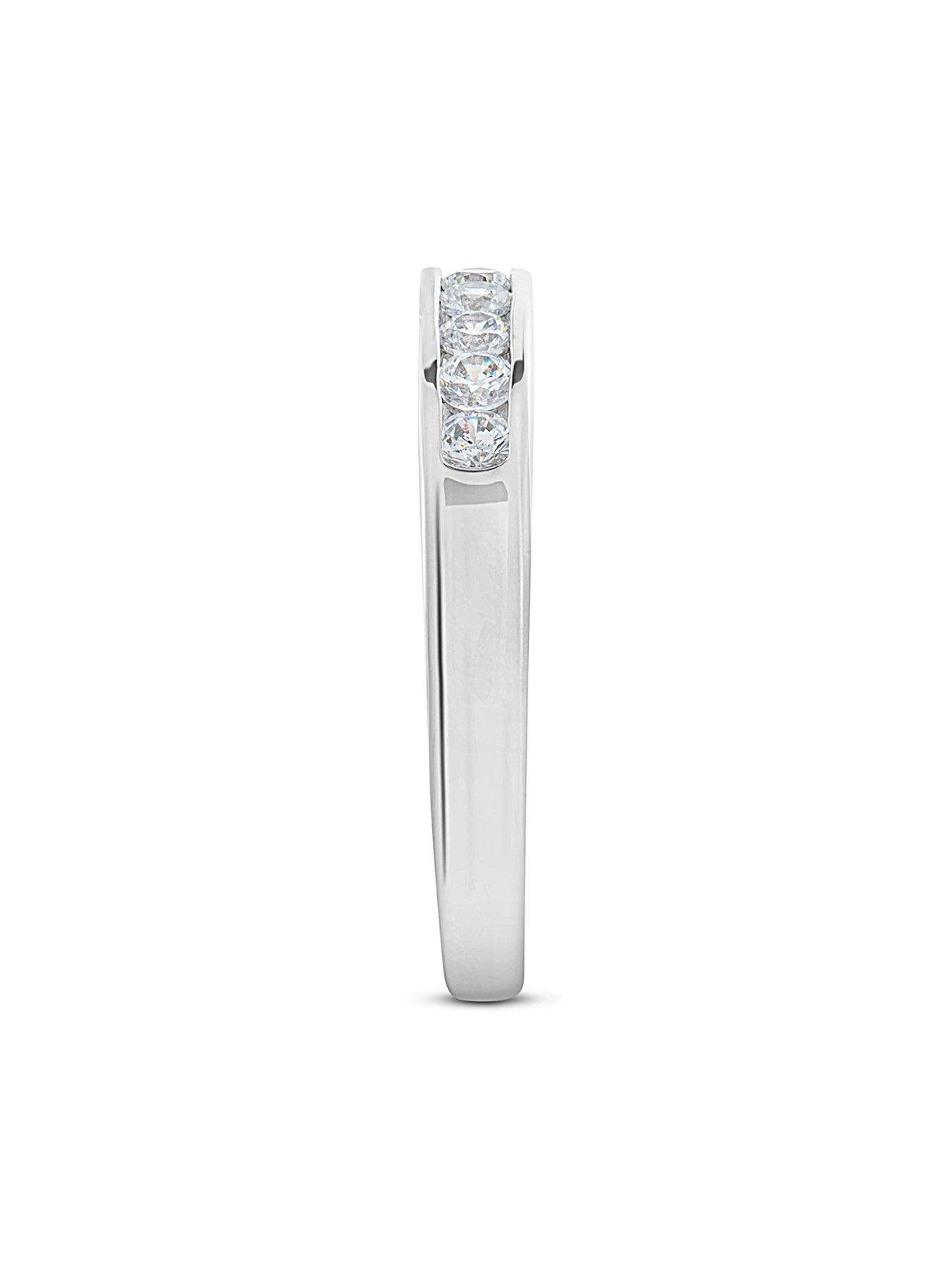 Image 4 of 5 of Love DIAMOND Diamond Eternity Ring G+ VVS Lab Grown