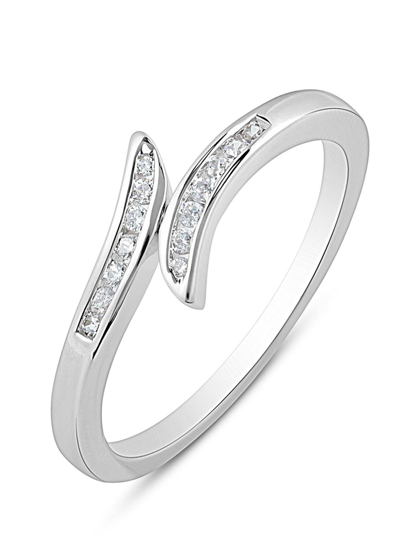 undefined Wrap Around Diamond Eternity Ring