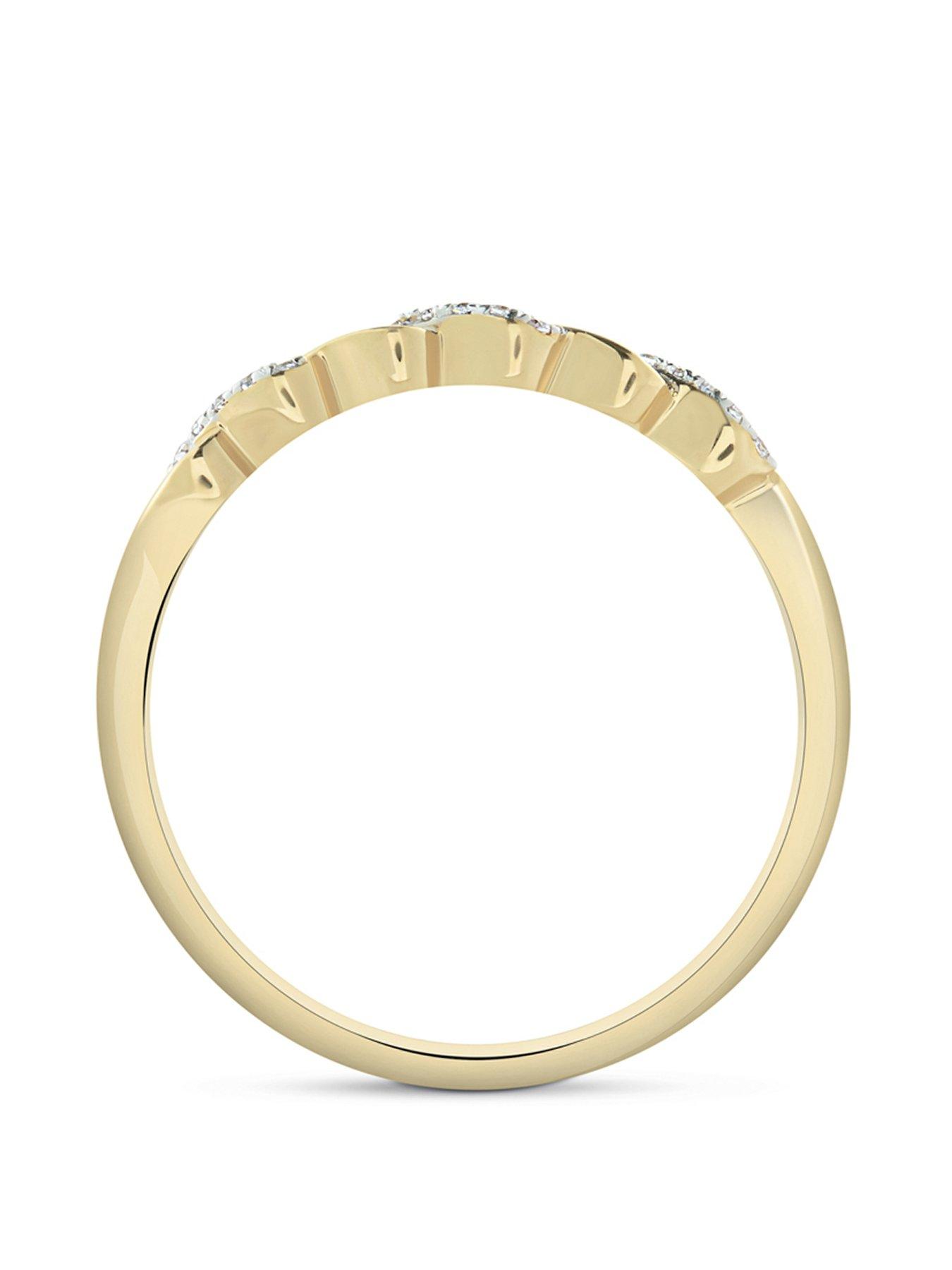  image of love-diamond-twisting-diamond-eternity-ring