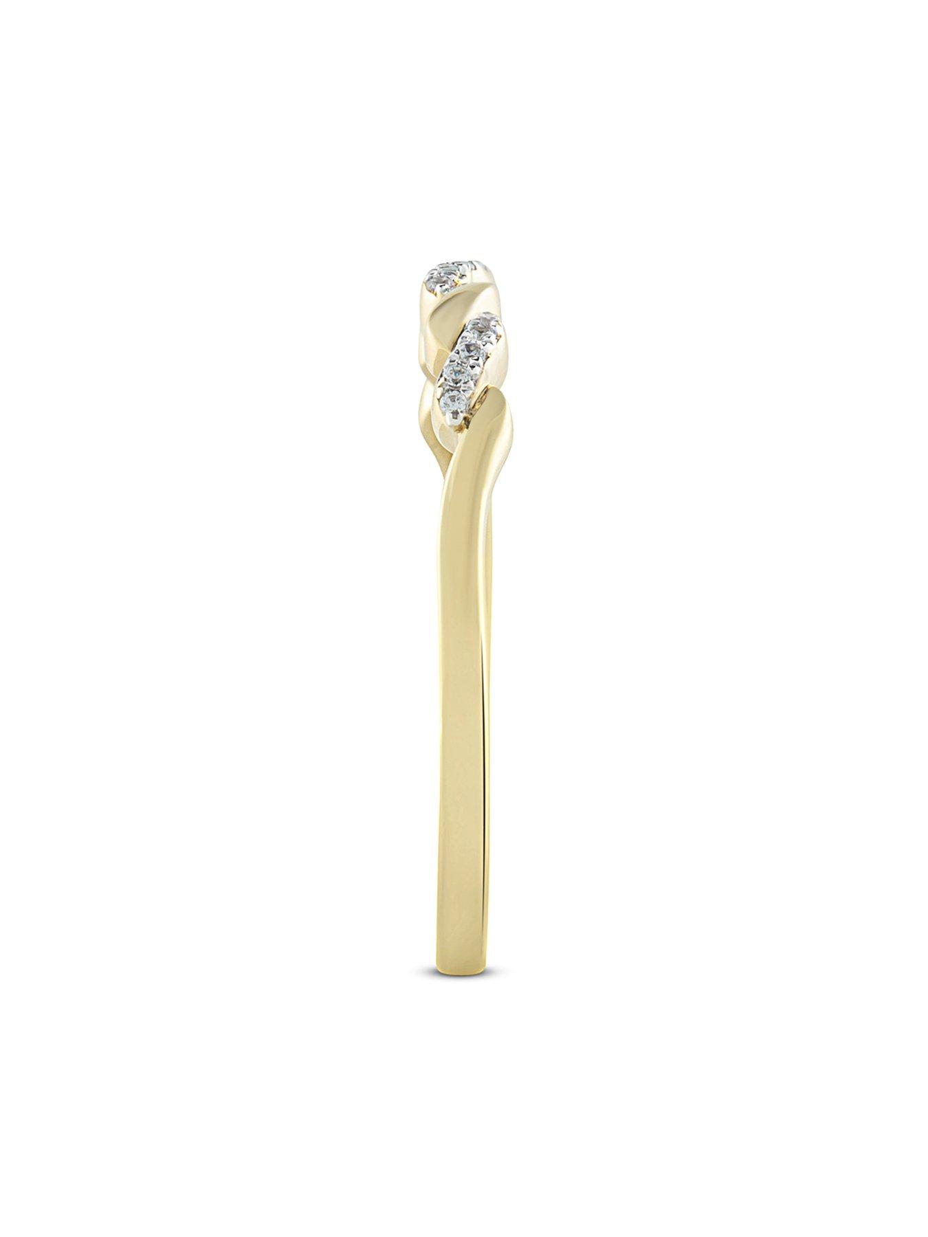  image of love-diamond-twisting-diamond-eternity-ring