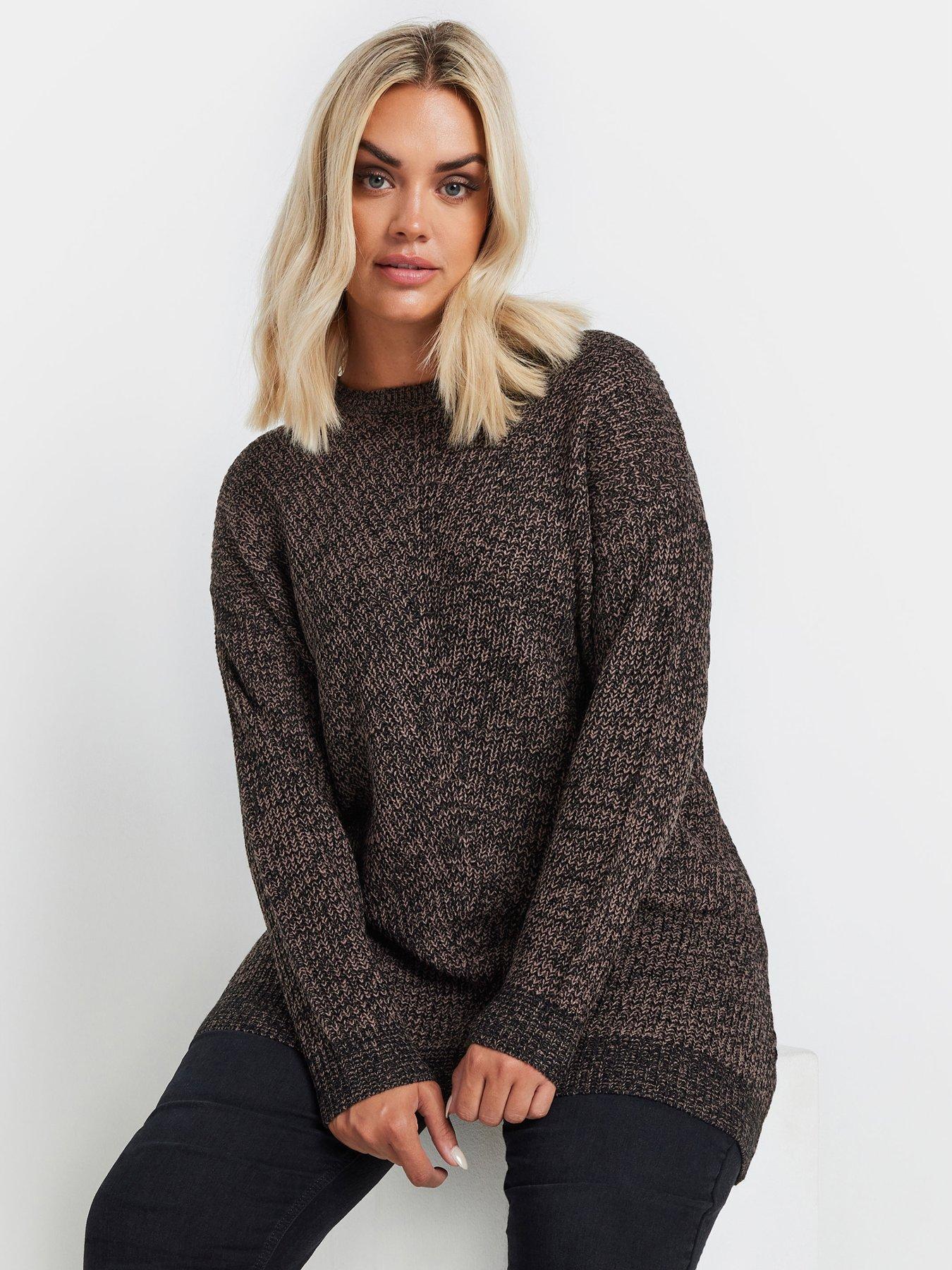 undefined Curve Twist Jumper - Brown