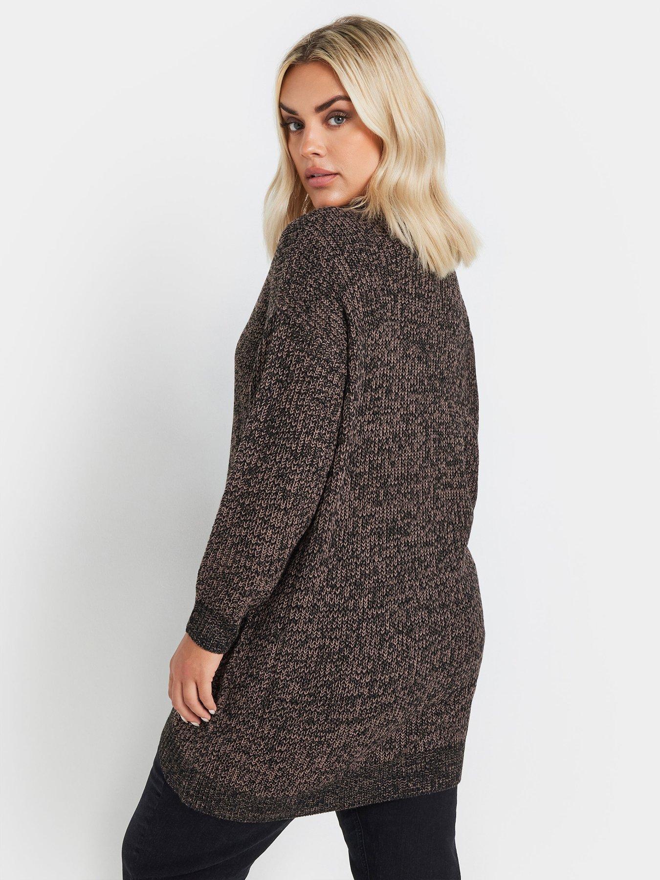  image of yours-curve-twist-jumper-brown