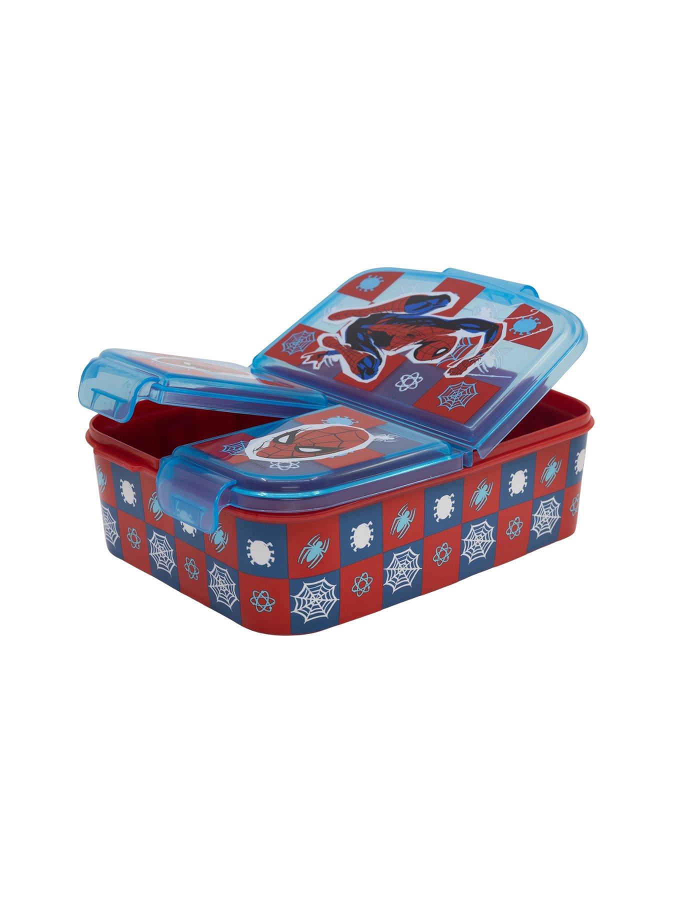  image of spiderman-lunch-box-and-bottle