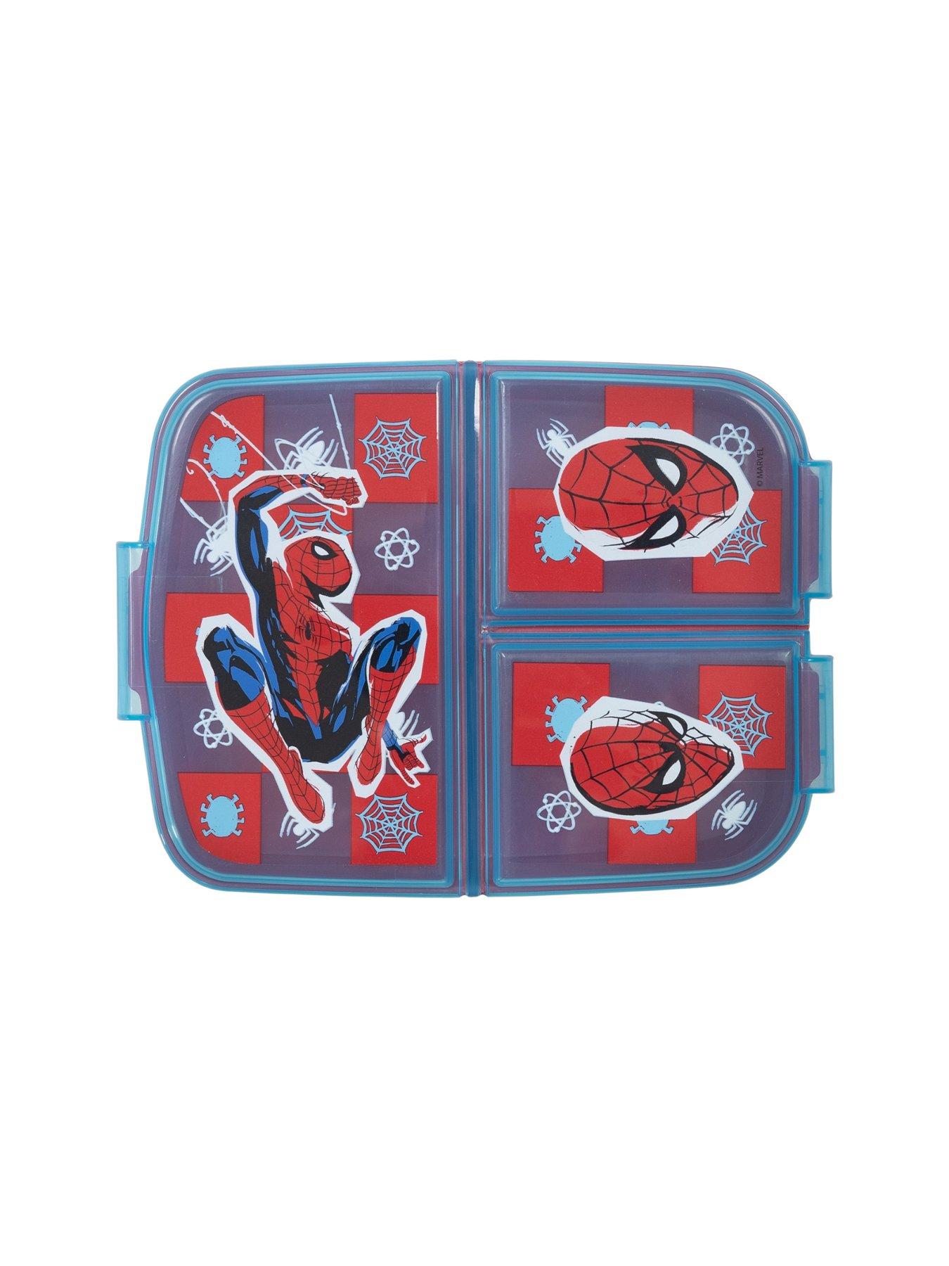  image of spiderman-lunch-box-and-bottle