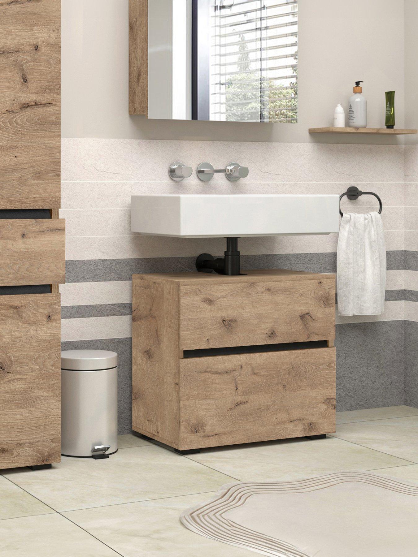undefined Wisla Under Sink Cabinet - Viking Oak