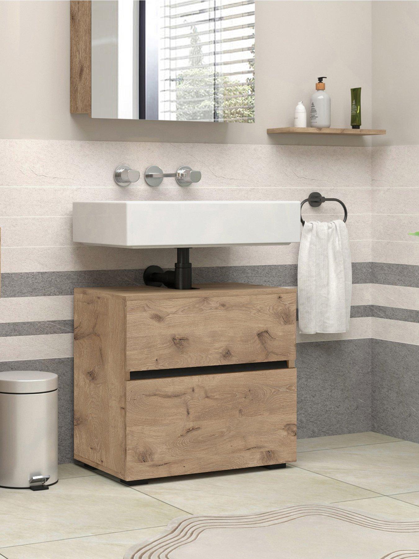 undefined Wisla Compact Under Sink Cabinet - Viking Oak