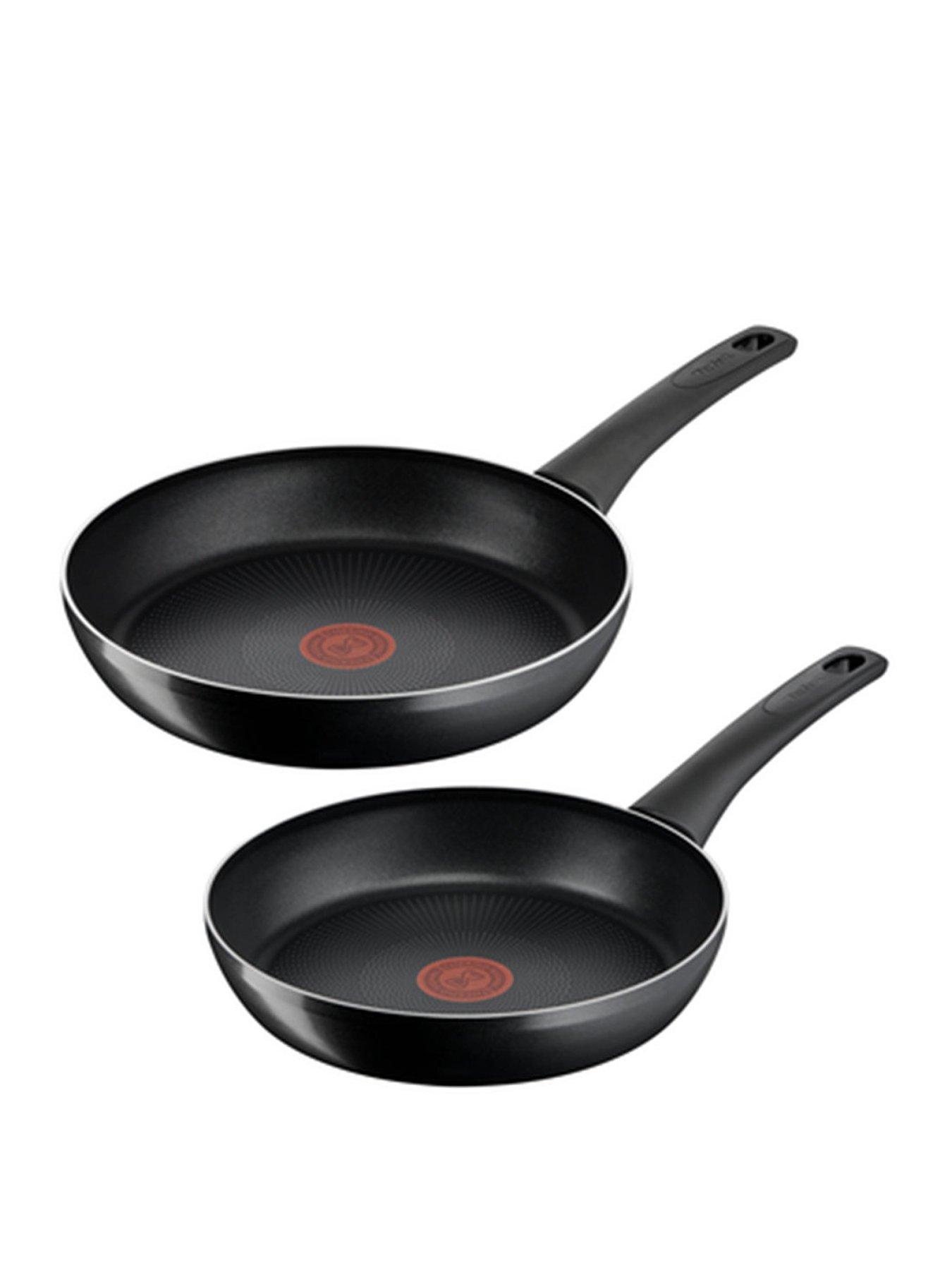 Image 1 of 8 of Tefal Titanium Force Frying Pan Twin Pack 20cm &amp; 26cm