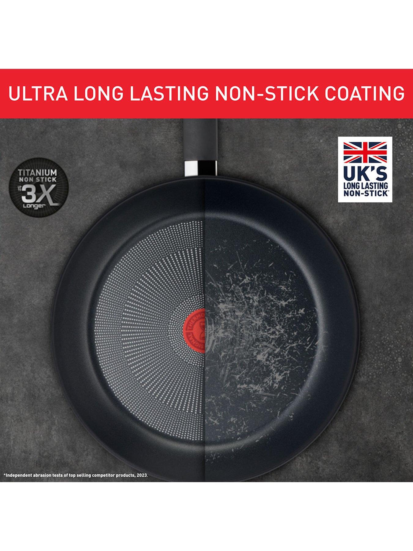  image of tefal-titanium-force-frying-pan-twin-pack-20cm-26cm