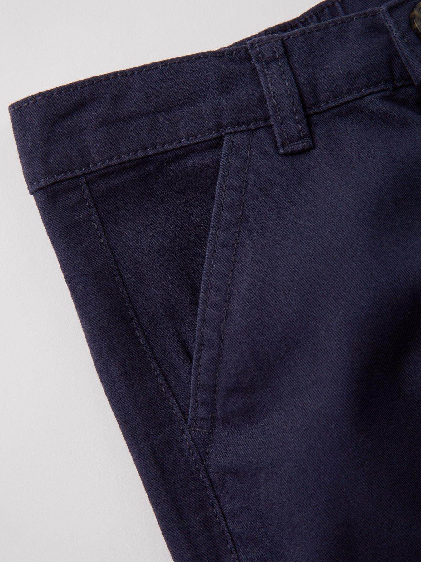  image of v-by-very-boys-chino-trouser-navy