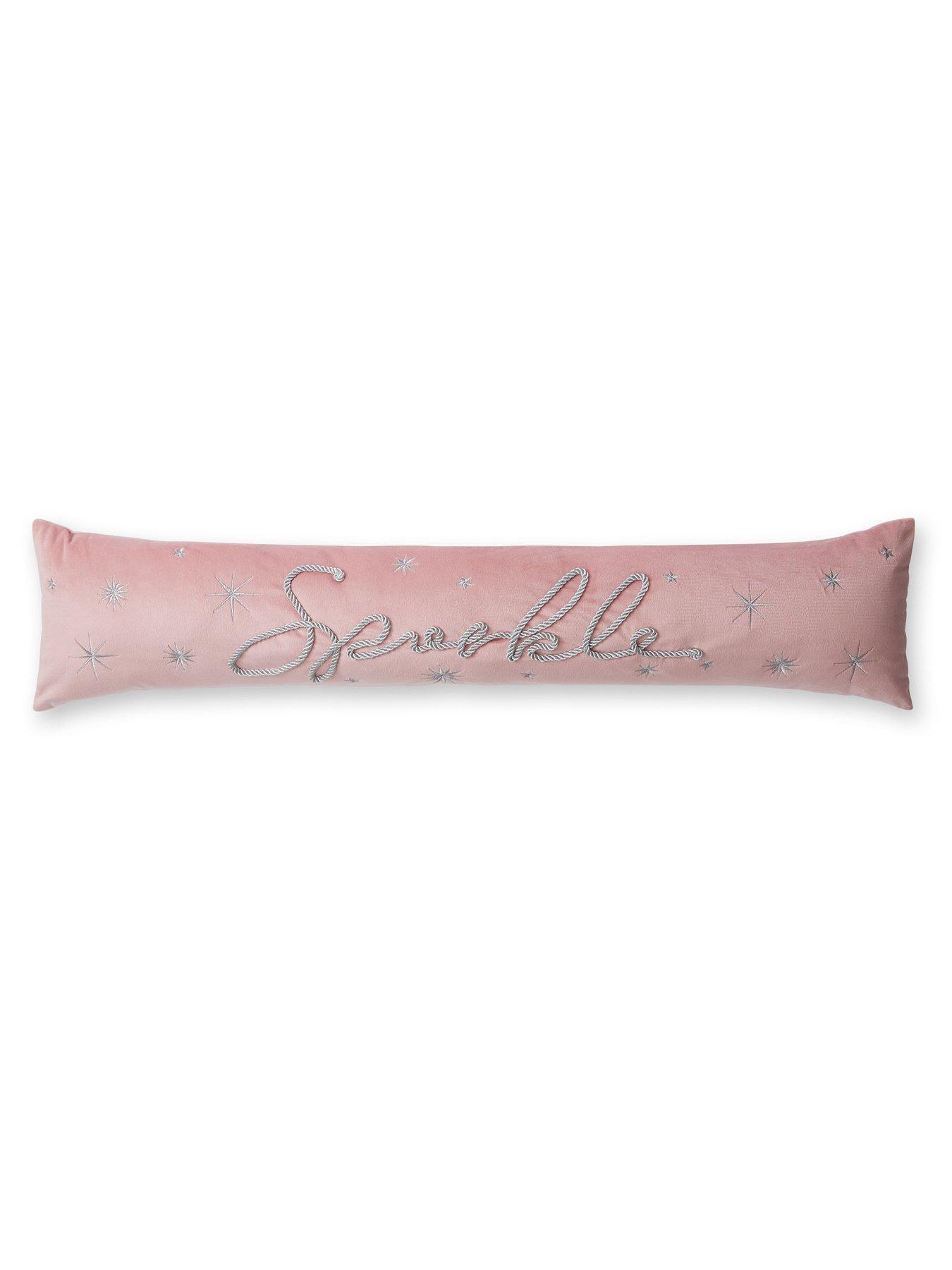 undefined Sparkle Draught Excluder- Blue