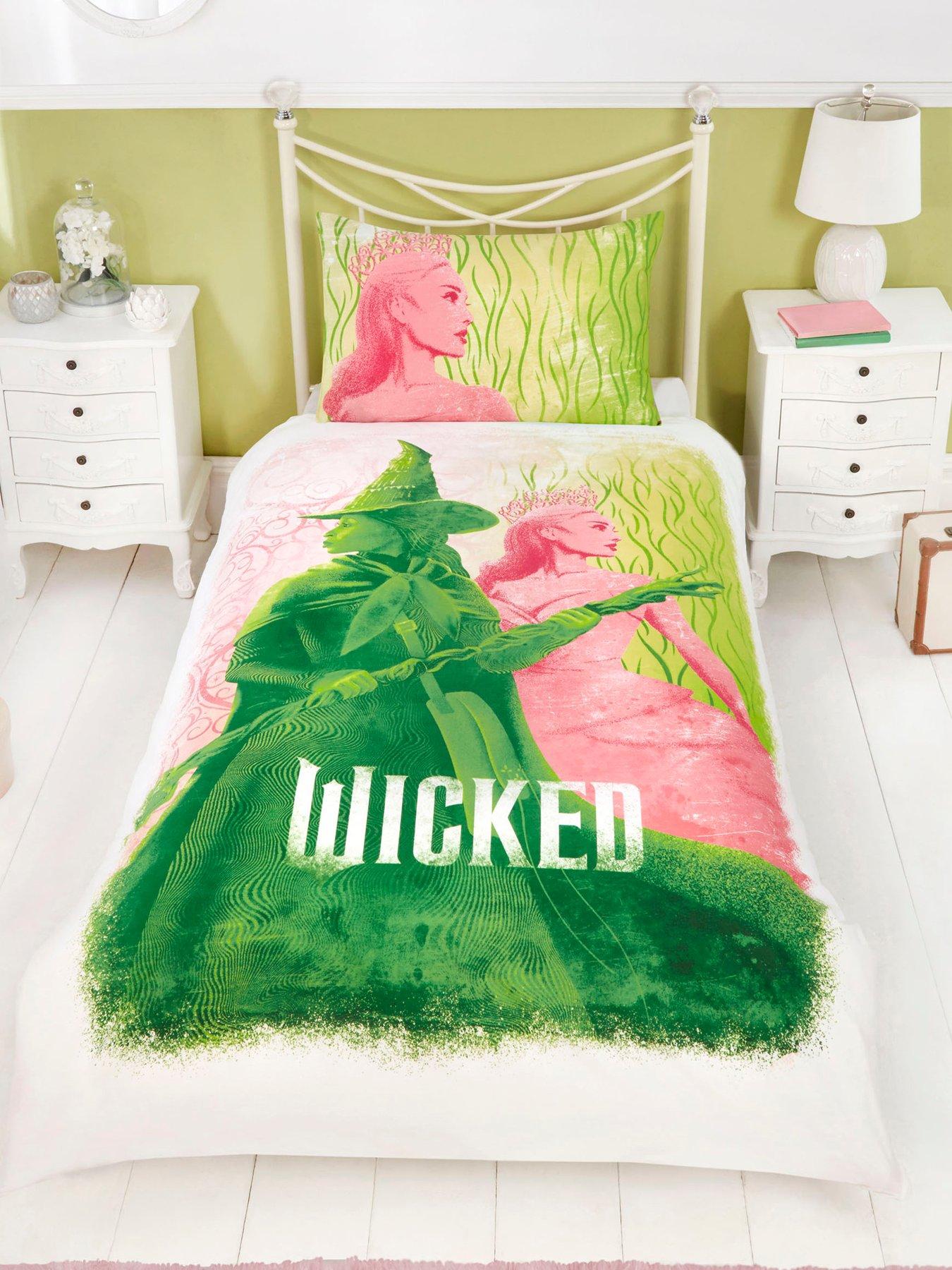 Image 1 of 7 of Wicked Glenda &amp; Elphaba Single Duvet