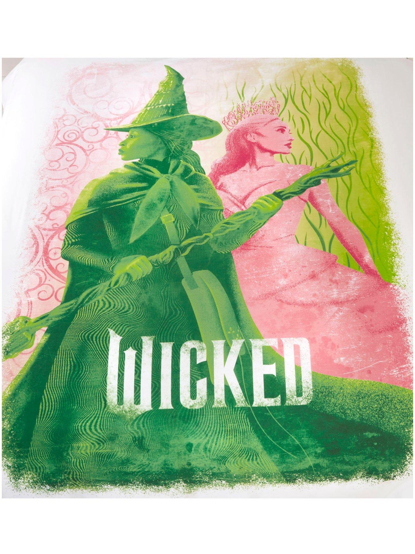 Image 4 of 7 of Wicked Glenda &amp; Elphaba Single Duvet