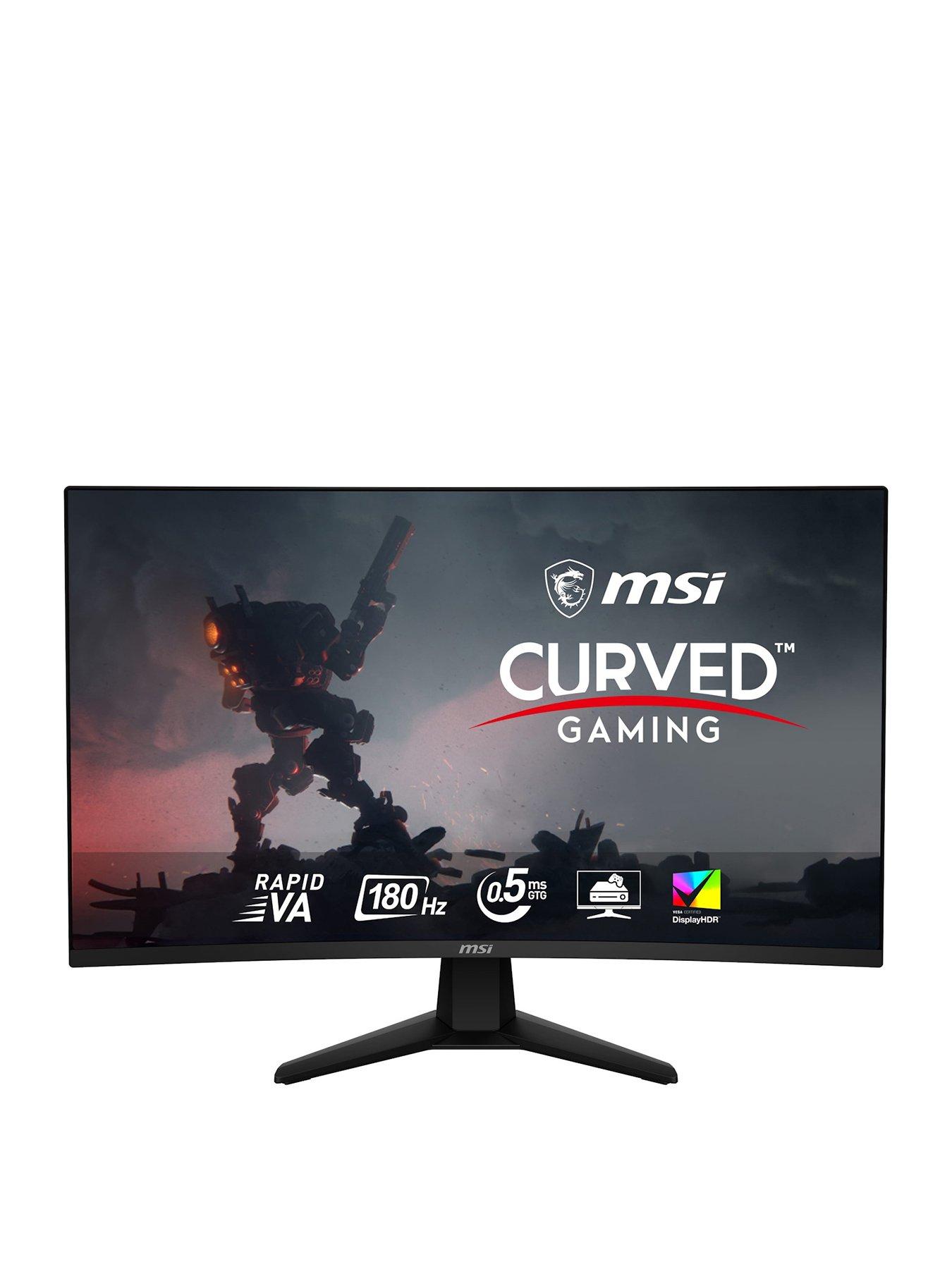 front image of msi-mag-32cq6f-32-inch-wqhd-180hz-adaptive-sync-curved-gaming-monitor