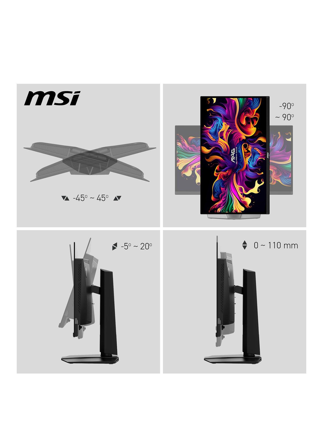  image of msi-mag-271qpx-qd-oled-e2-27-inch-wqhdnbsp240hz-adaptive-syncnbspgaming-monitor