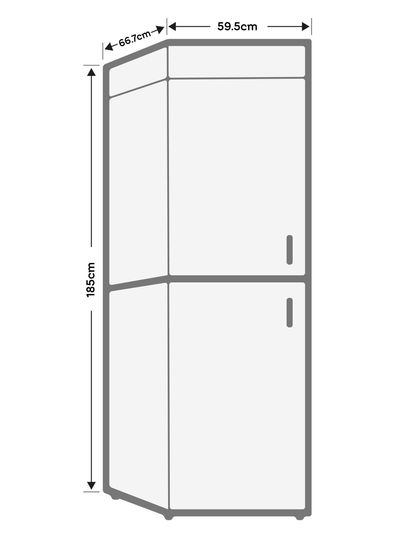 Image 7 of 7 of Haier HDW3618DNPK Frost Free 60/40 Fridge Freezer, D Rated, Wifi -&nbsp;Inox