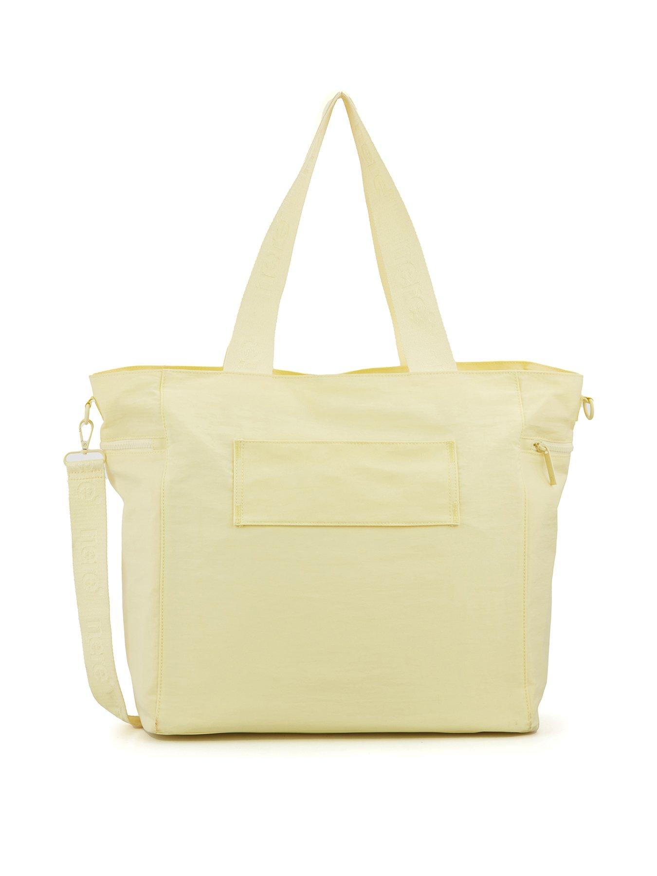  image of nere-bondi-nylon-large-tote-bag-pannacotta