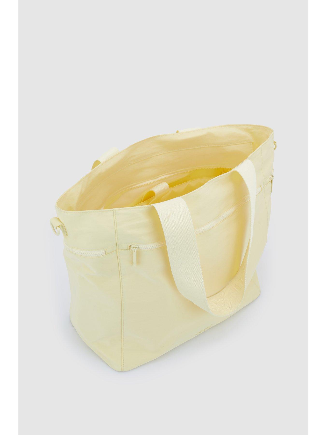  image of nere-bondi-nylon-large-tote-bag-pannacotta