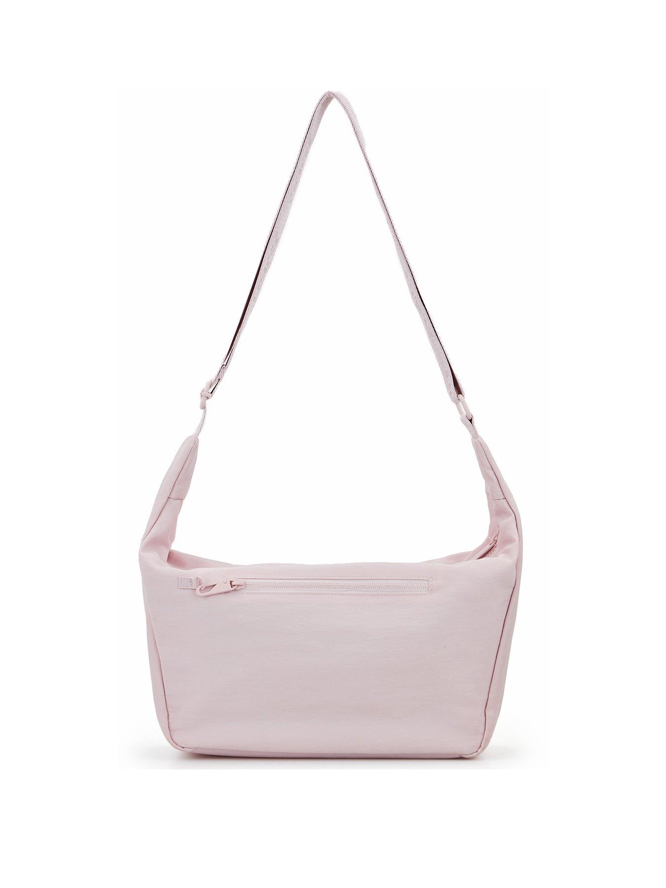  image of nere-bondi-nylon-crossbody-bag-pink