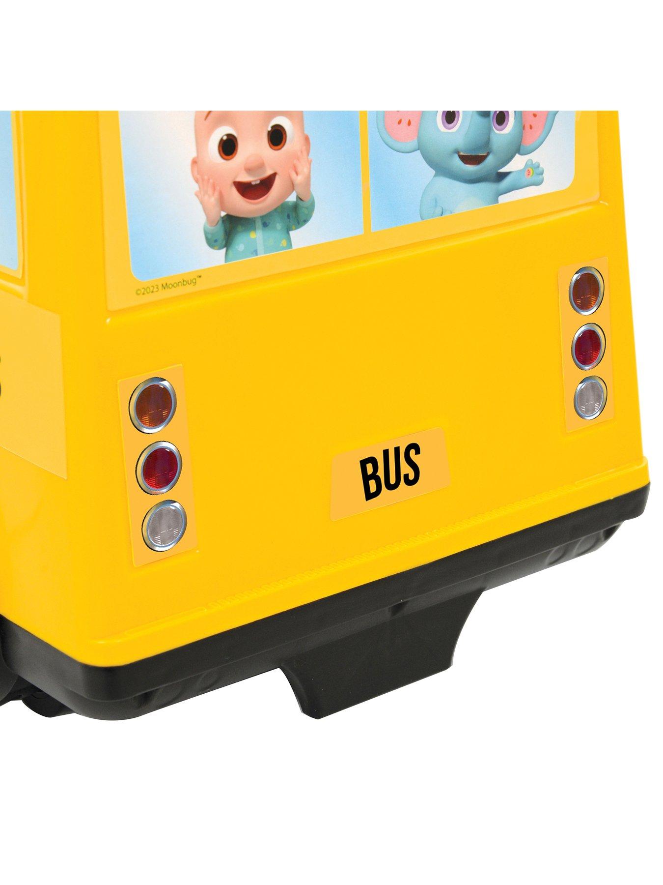 Image 7 of 8 of Cocomelon School Bus Ride-On with Sing-Along Nursery Rhymes