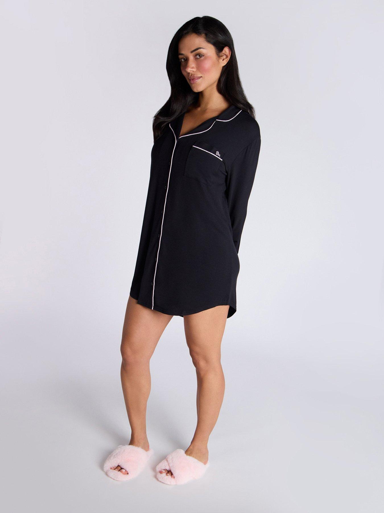 undefined Modal Nightshirt - Black