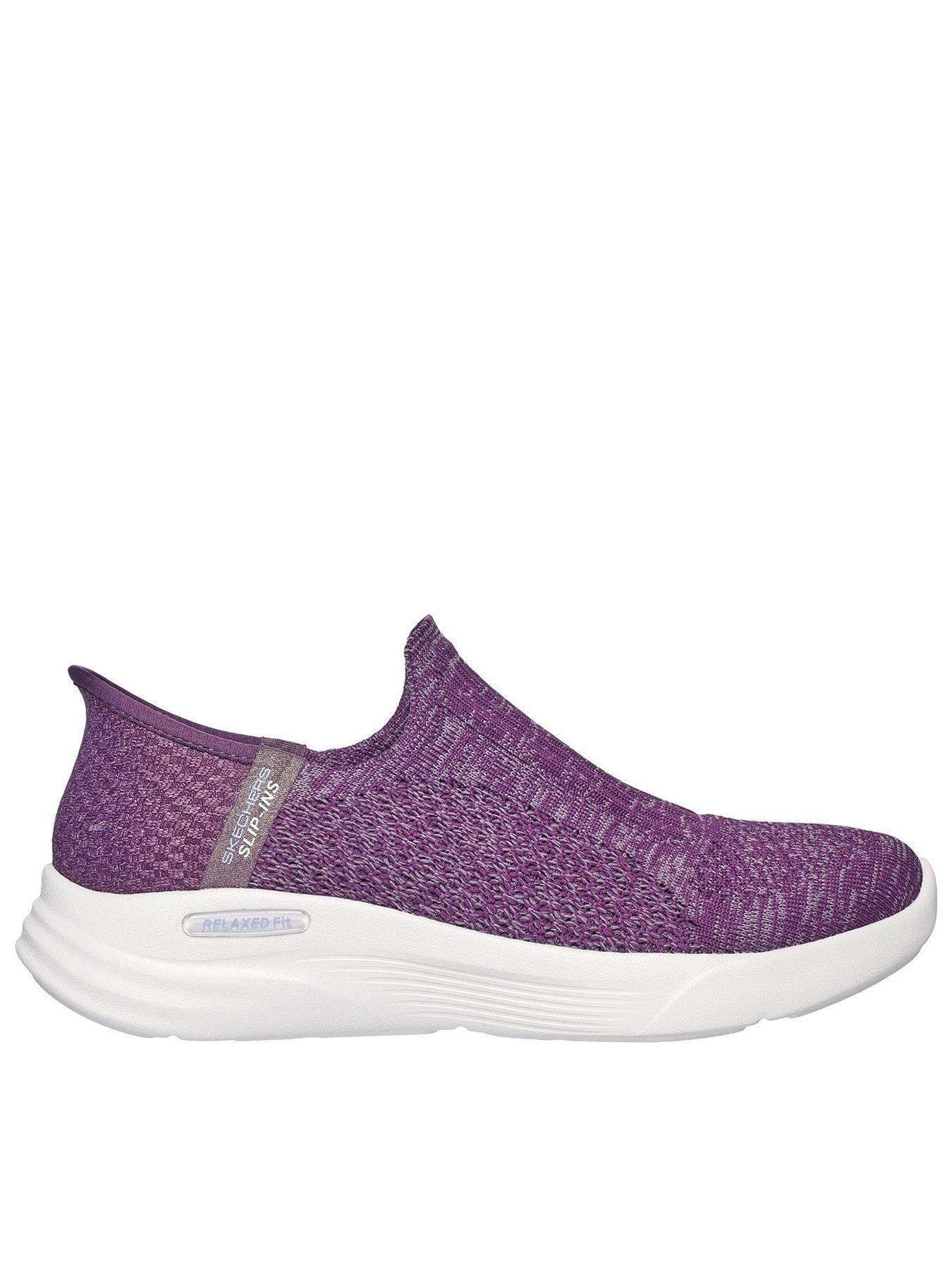 undefined Relaxed Fit Sport Trainer - Dark Purple