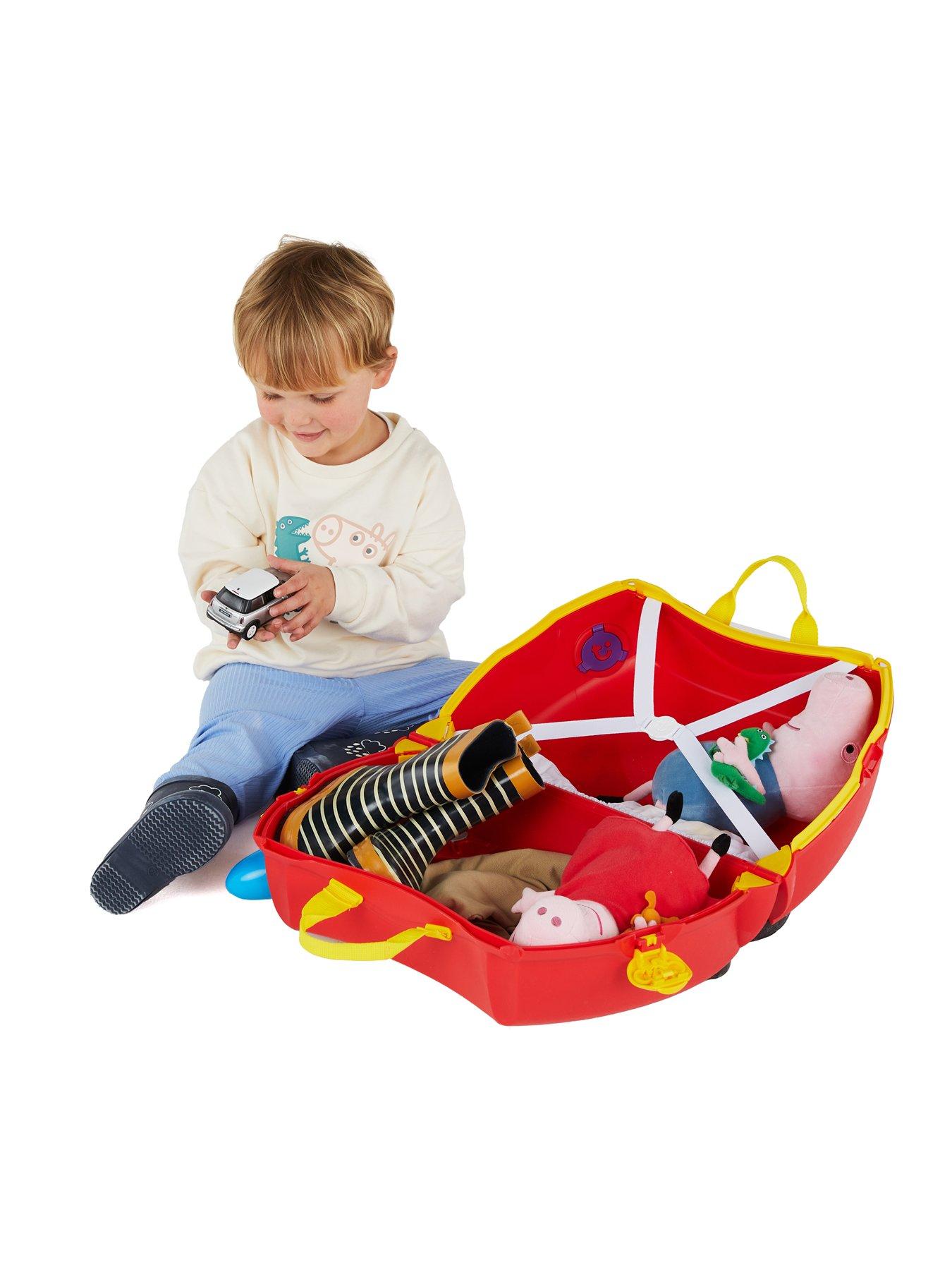 Image 3 of 8 of trunki Ride-On Suitcase - Peppa Pig Party Bus