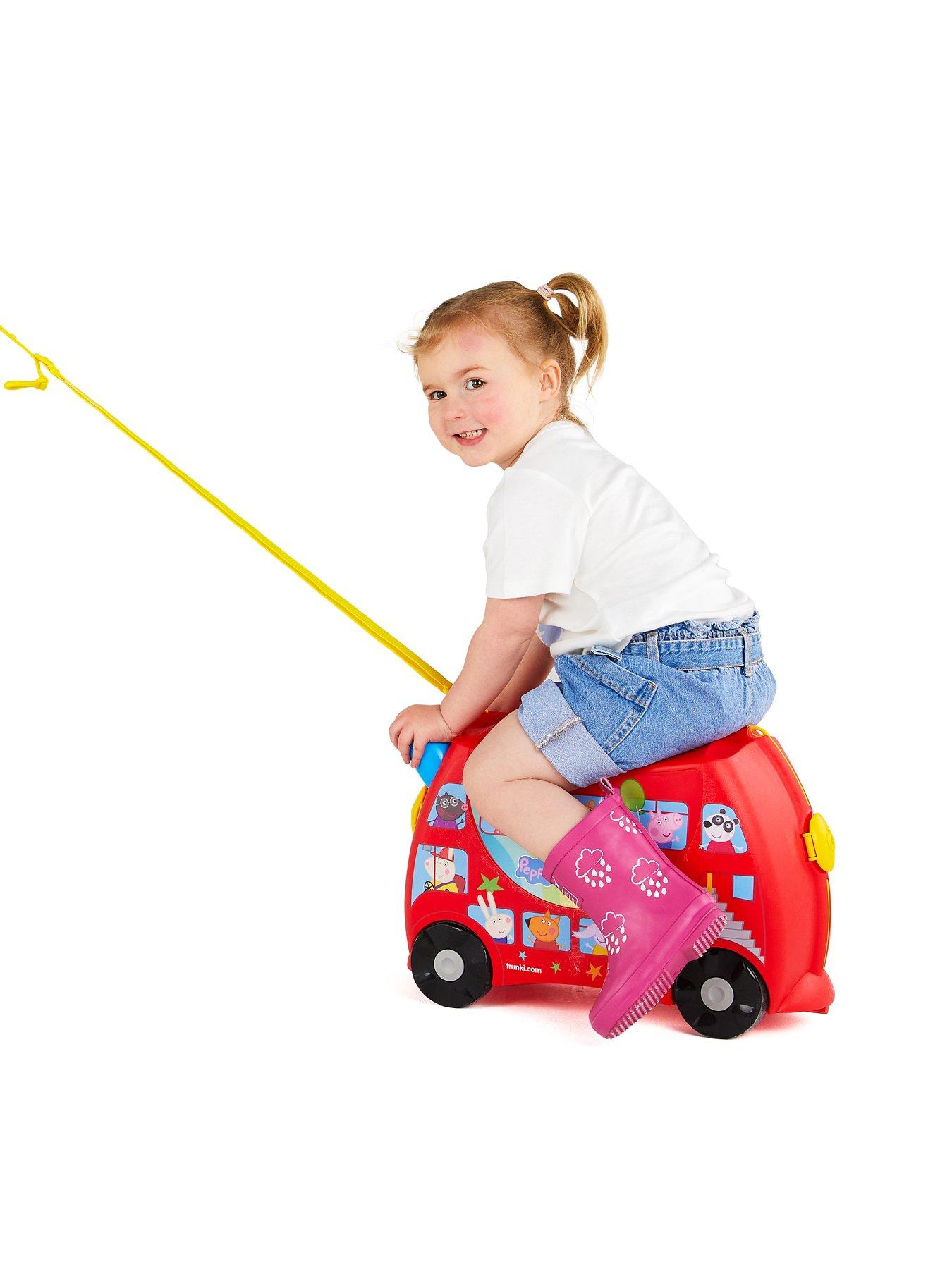Image 5 of 8 of trunki Ride-On Suitcase - Peppa Pig Party Bus