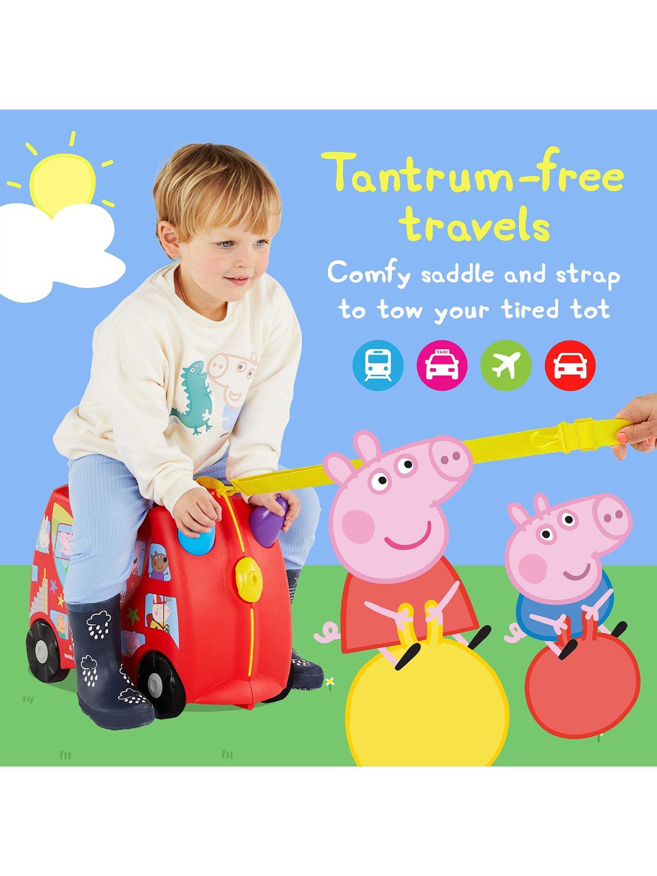Image 7 of 8 of trunki Ride-On Suitcase - Peppa Pig Party Bus